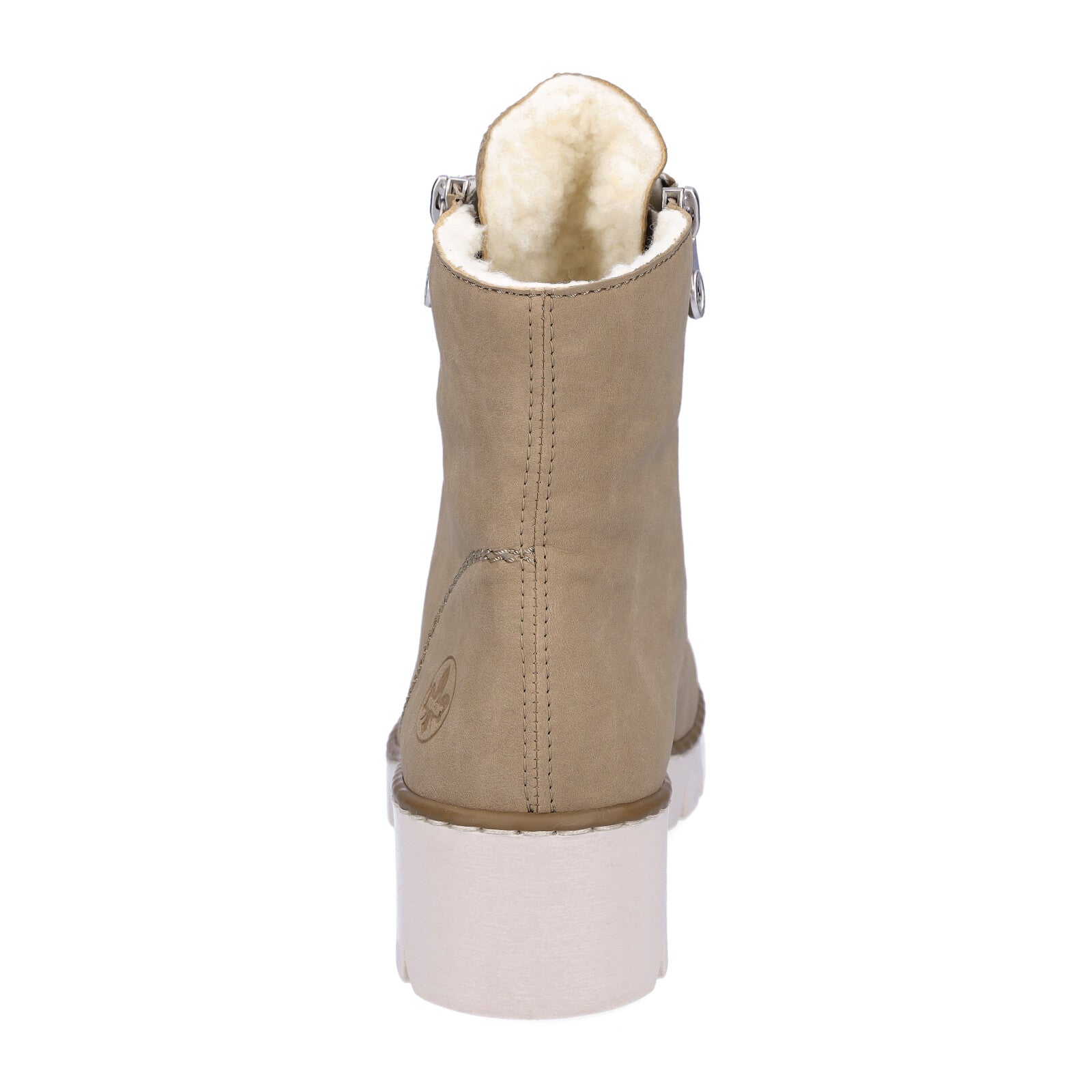 Rieker women's lace-up boot beige