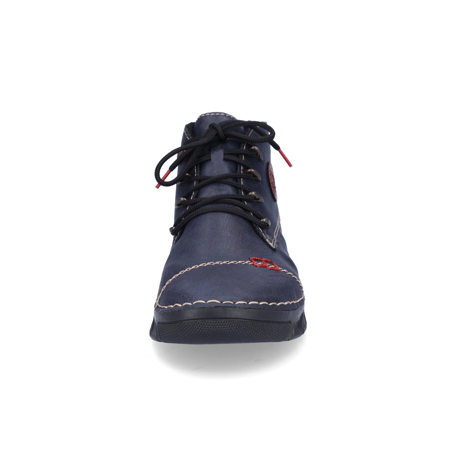 Rieker women's lace-up boot blue