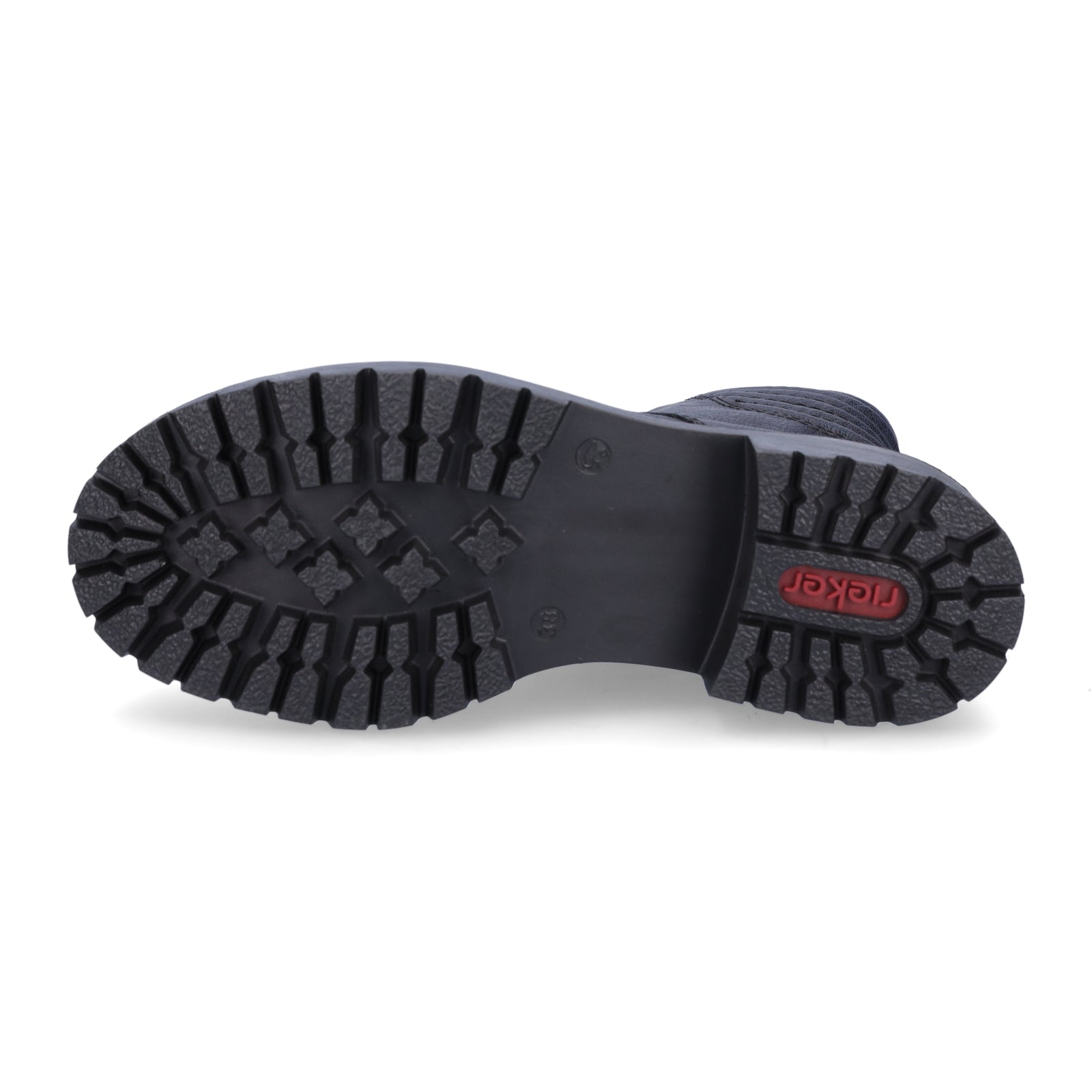 Rieker Damen Schnürboot blau