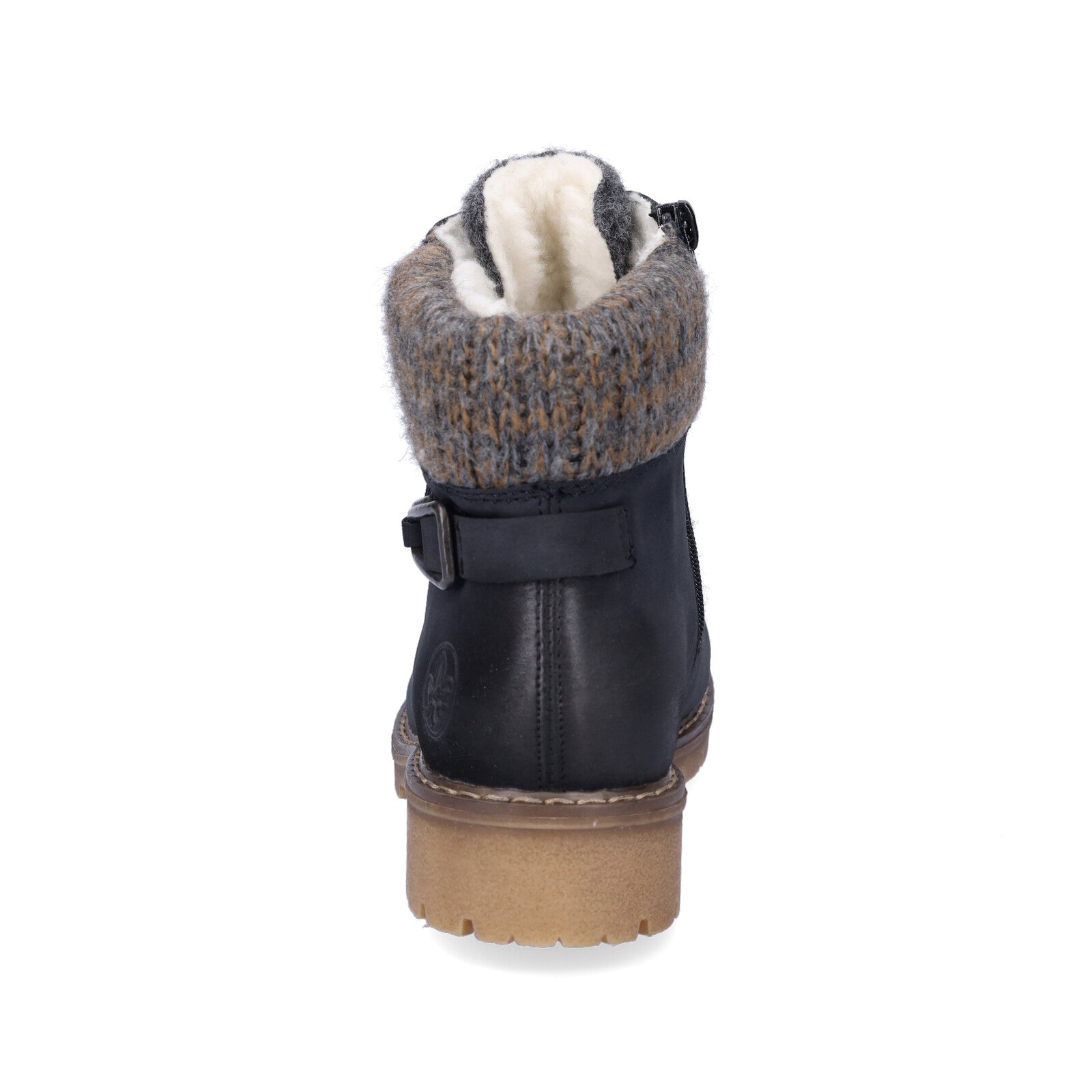 Rieker women's lace-up boot blue