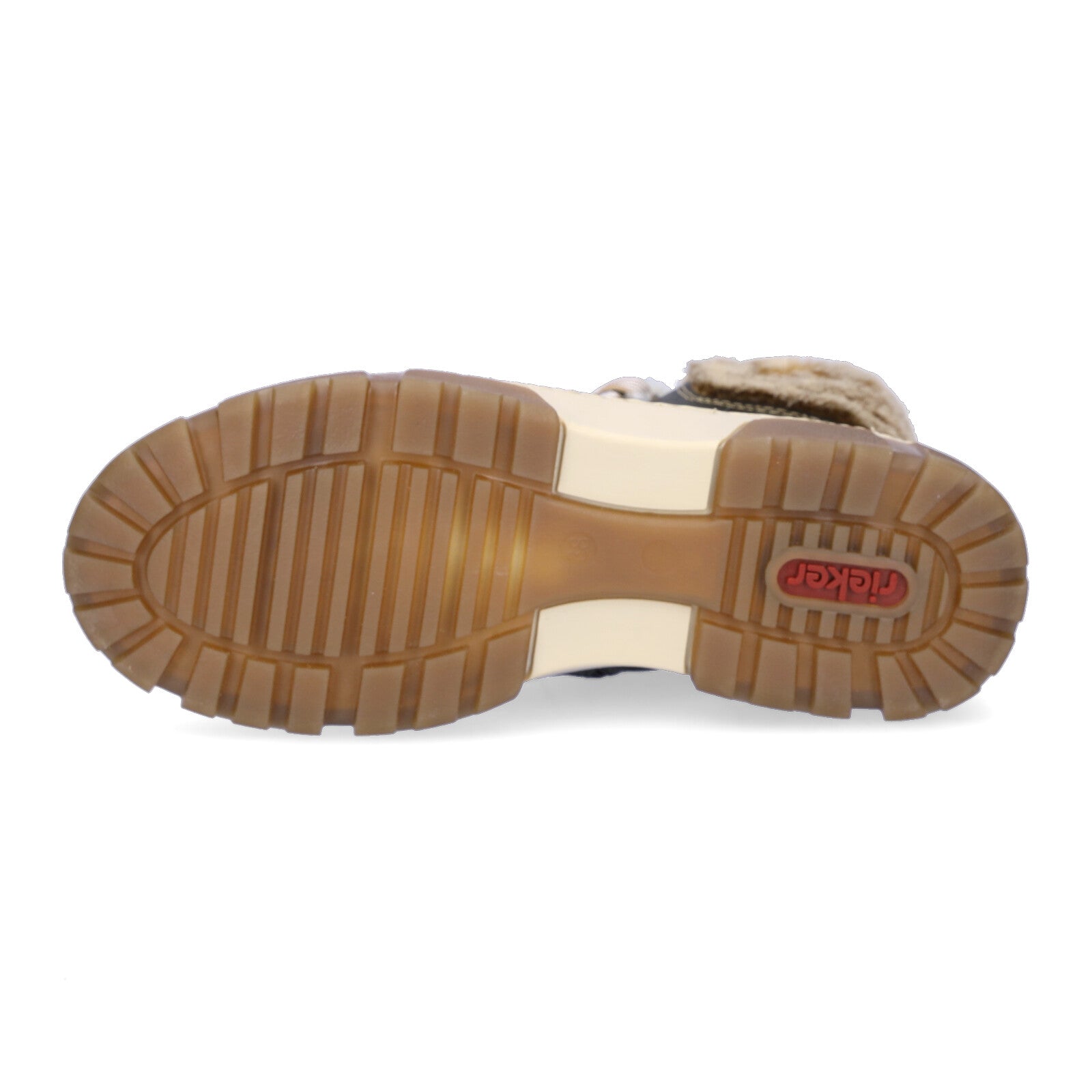 Rieker women's lace-up boot green