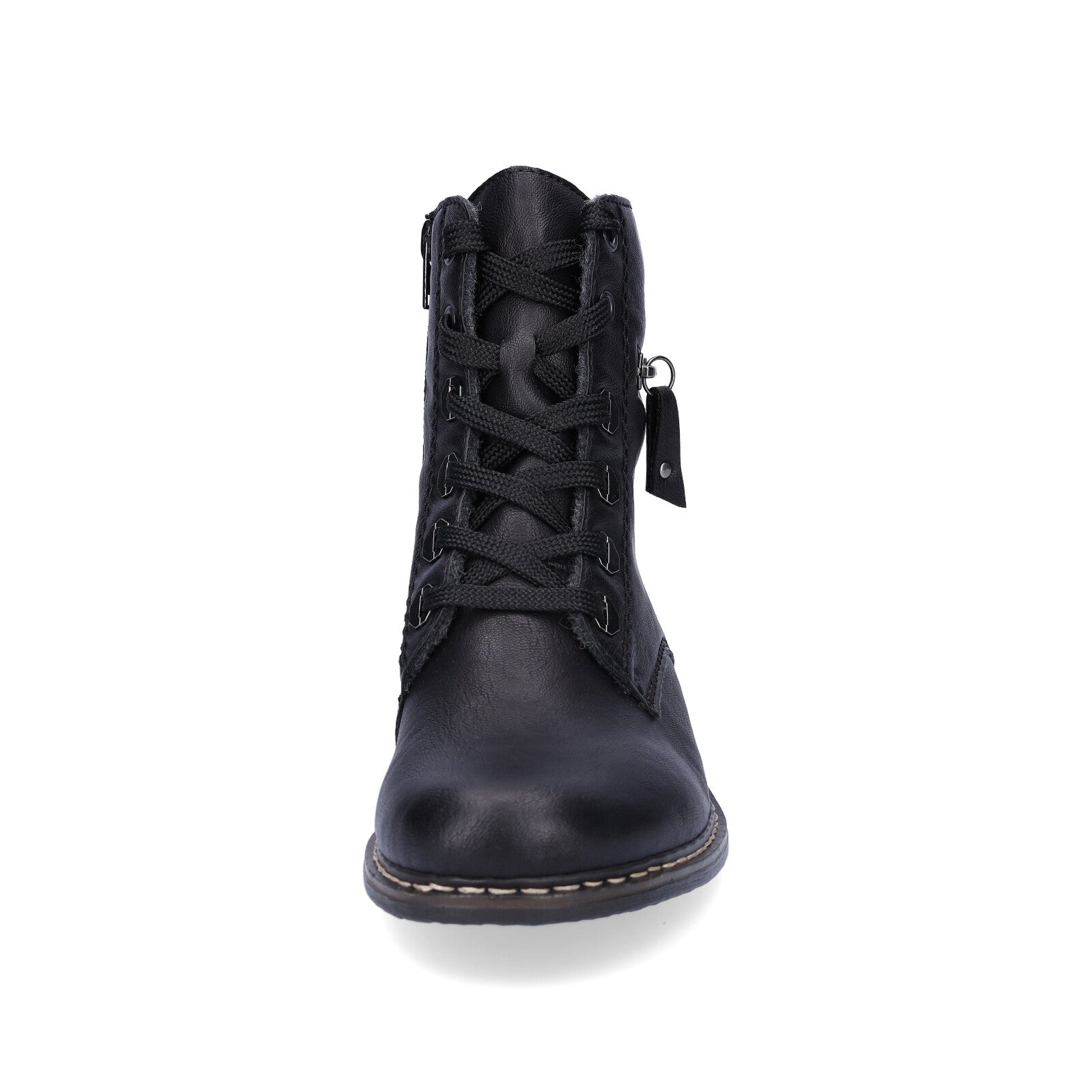 Rieker women's lace-up boot black