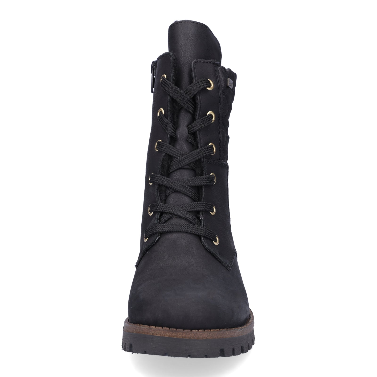 Rieker women's lace-up boot black