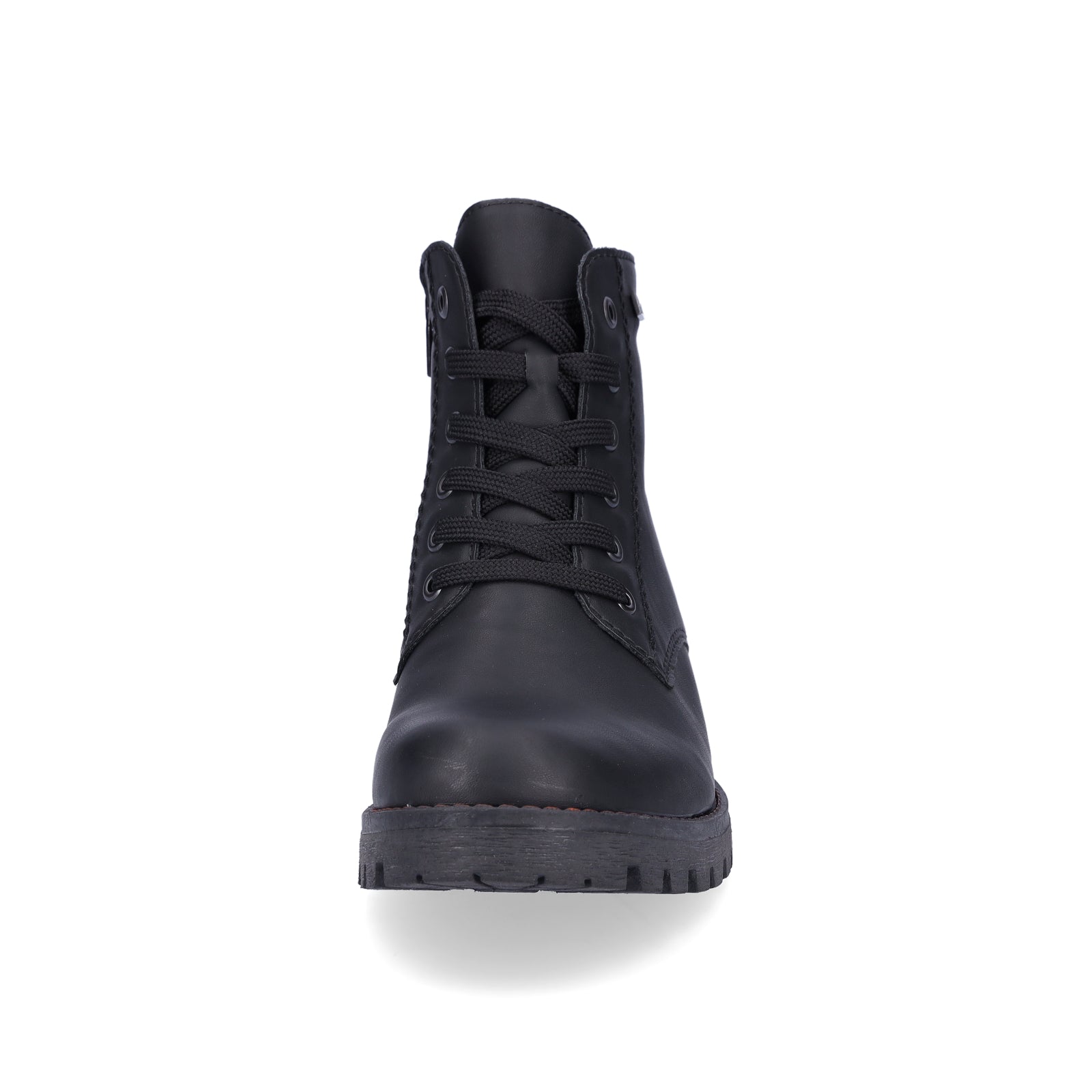Rieker women's lace-up boot black