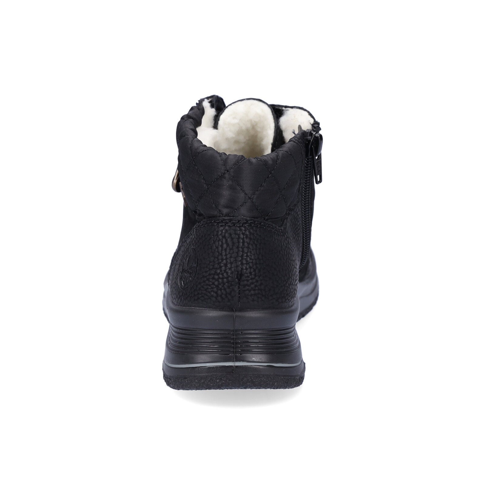 Rieker women's lace-up boot black