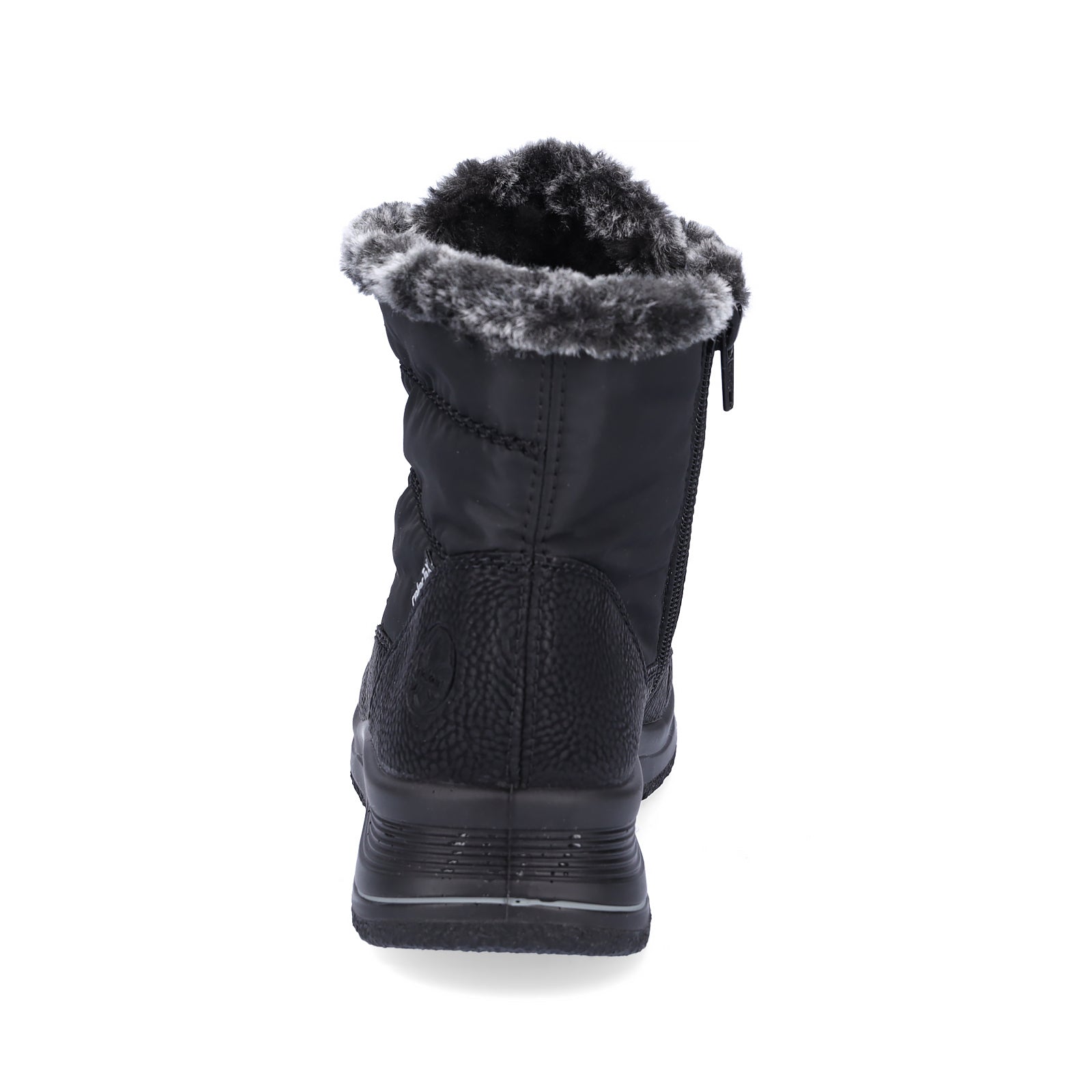 Rieker women's lace-up boot black