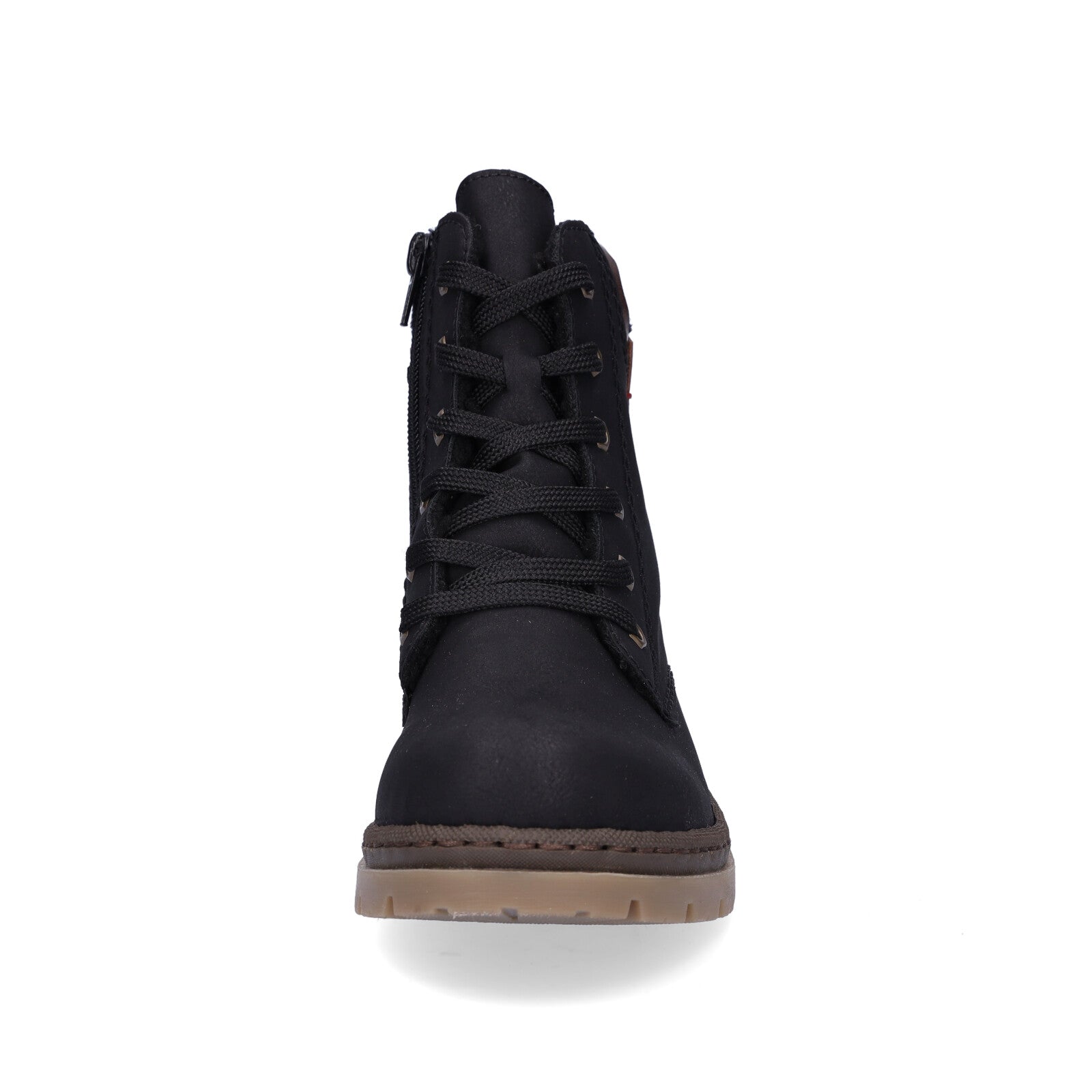 Rieker women's lace-up boot black