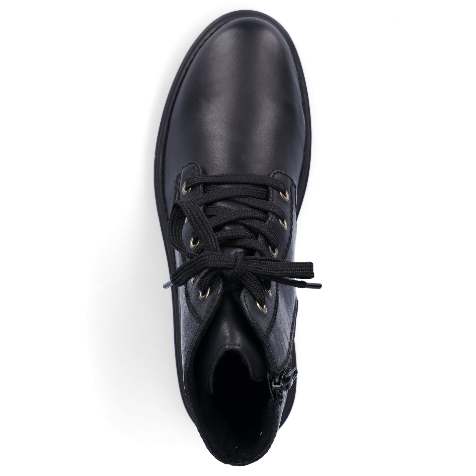 Rieker women's lace-up boot black