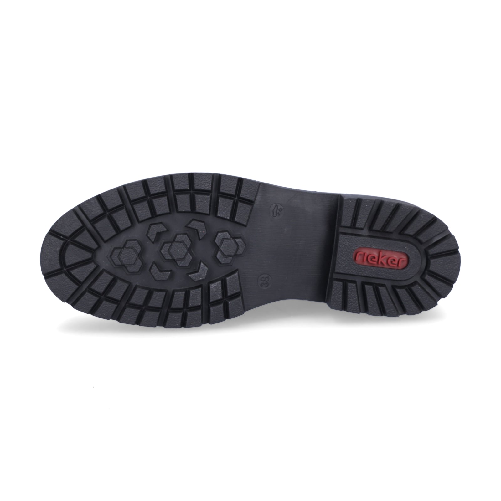 Rieker women's lace-up boot black