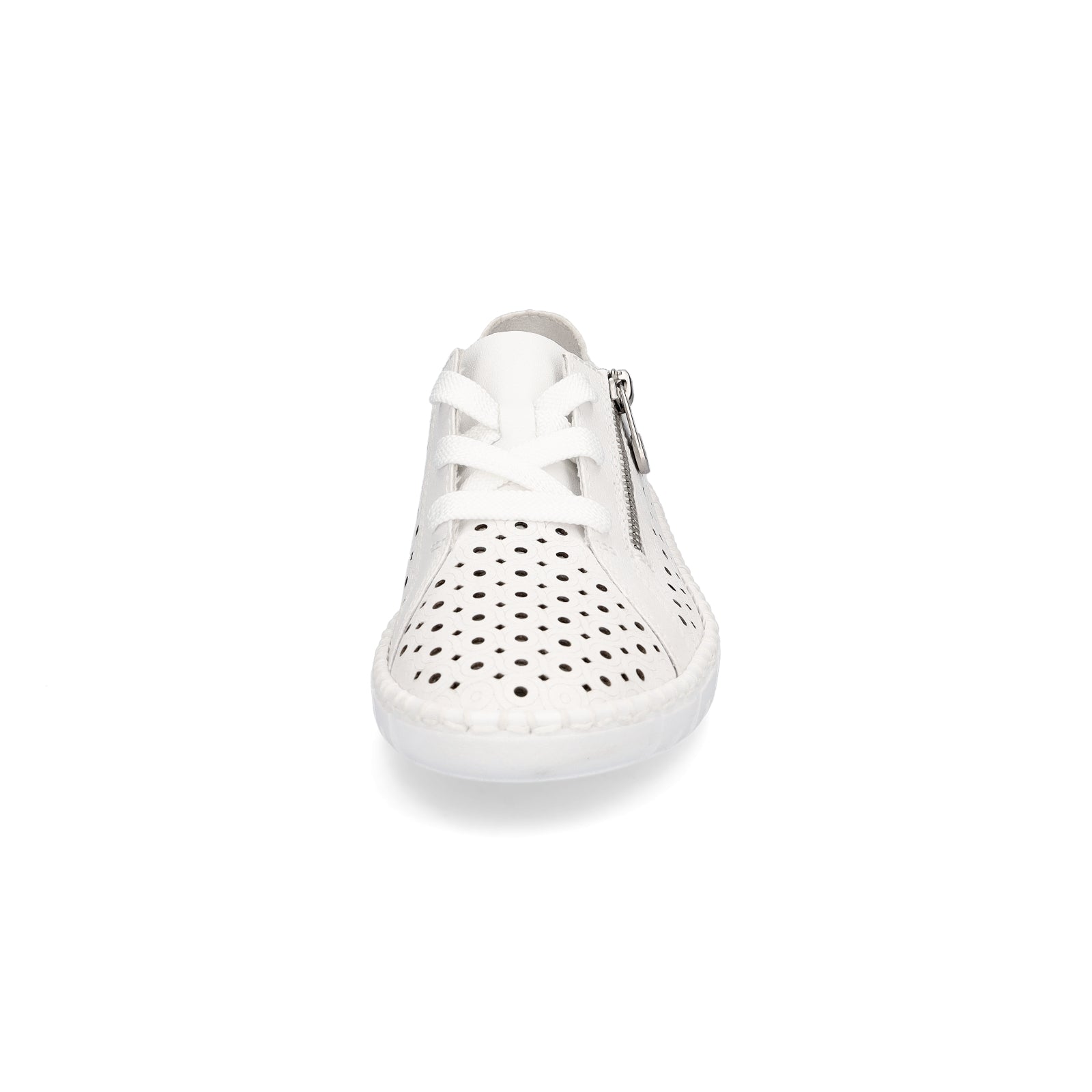 Rieker Damen Schnürschuh weiß