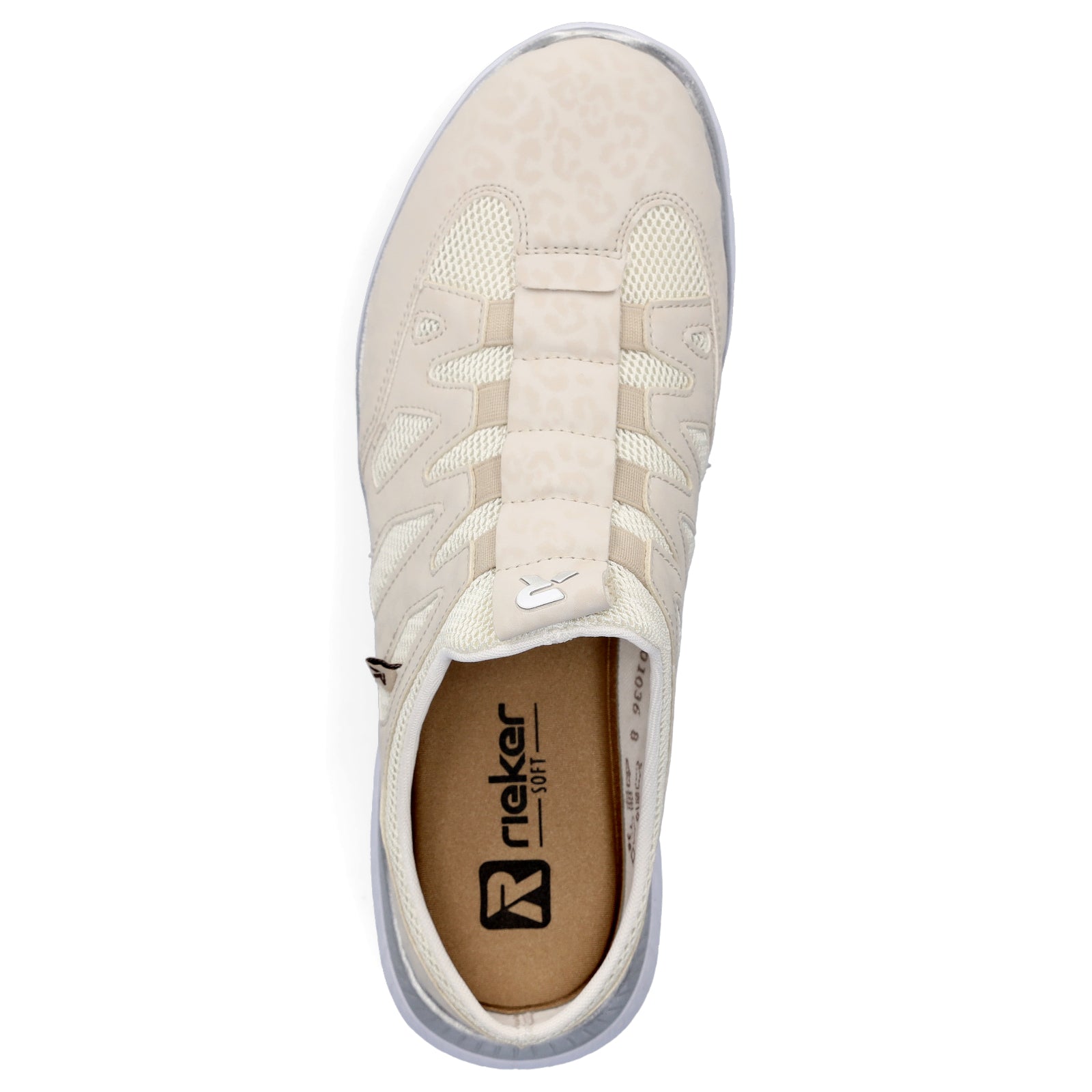 Rieker Damen Slipper beige