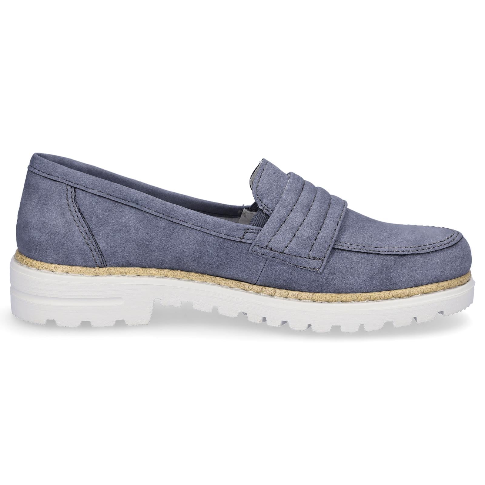 Rieker ladies slippers blue
