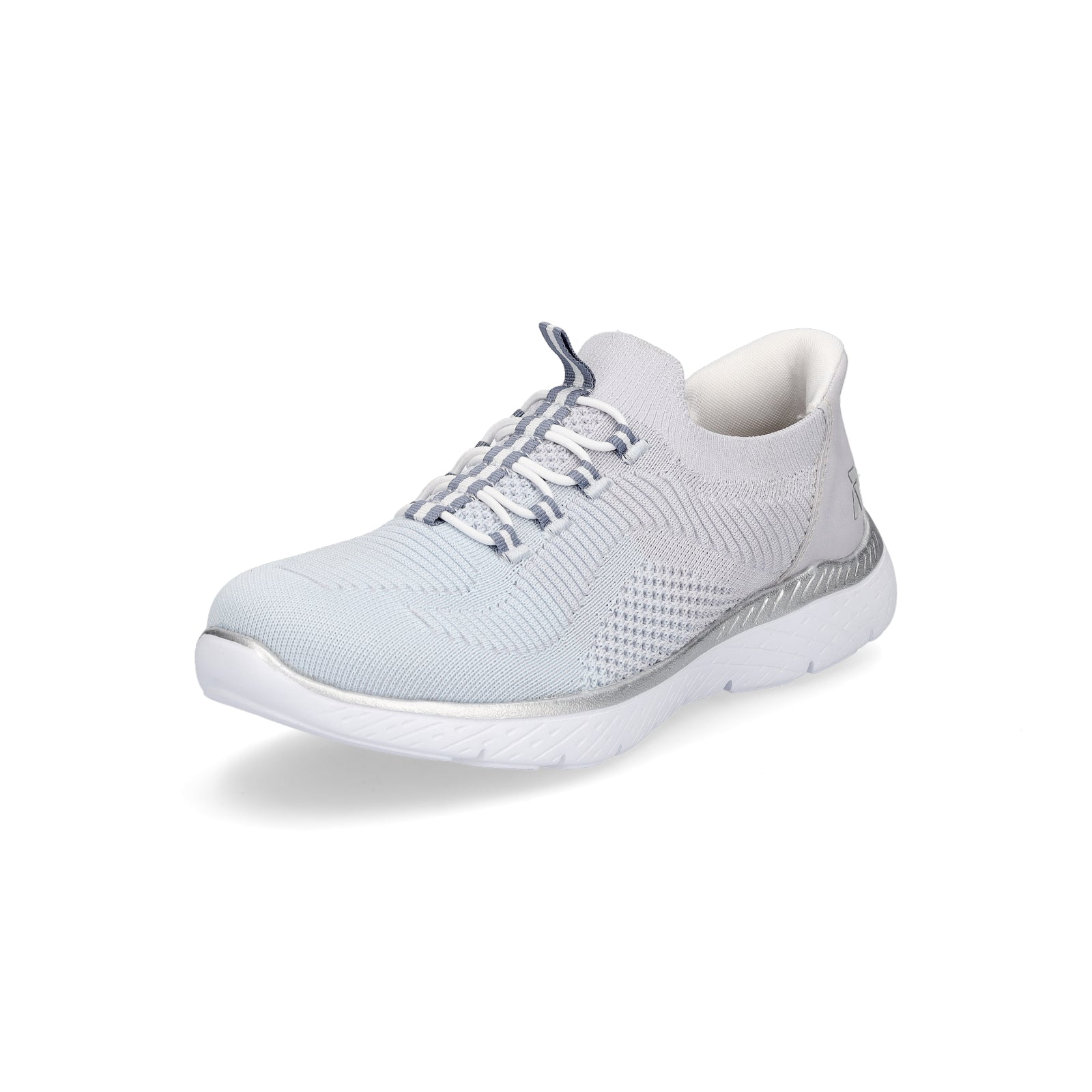 Rieker veterschoenen voor dames M5074, grootte:38, kleur:Wit