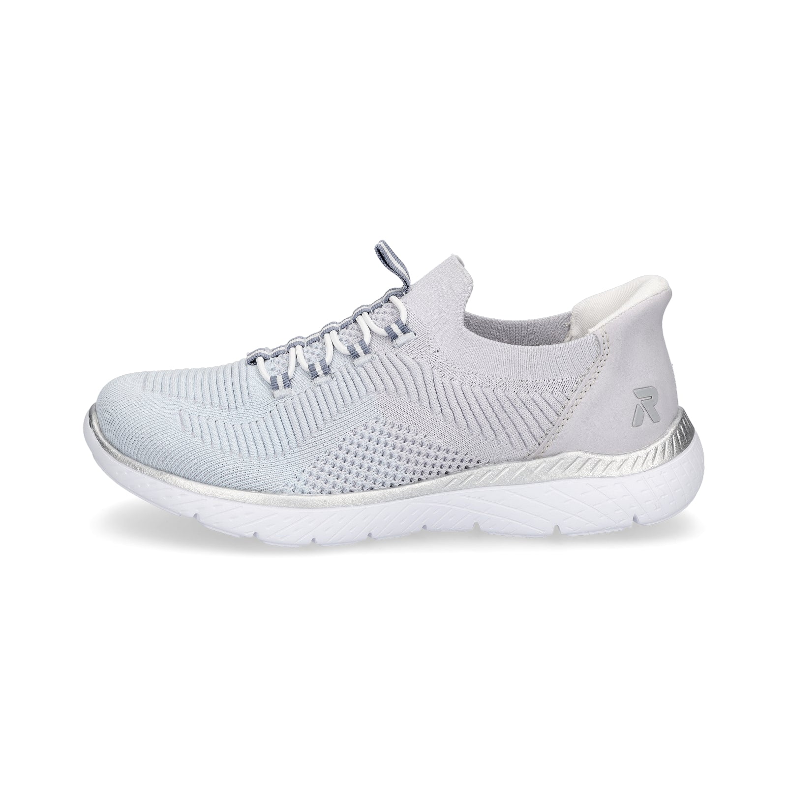 Rieker Damen Slipper blau lila