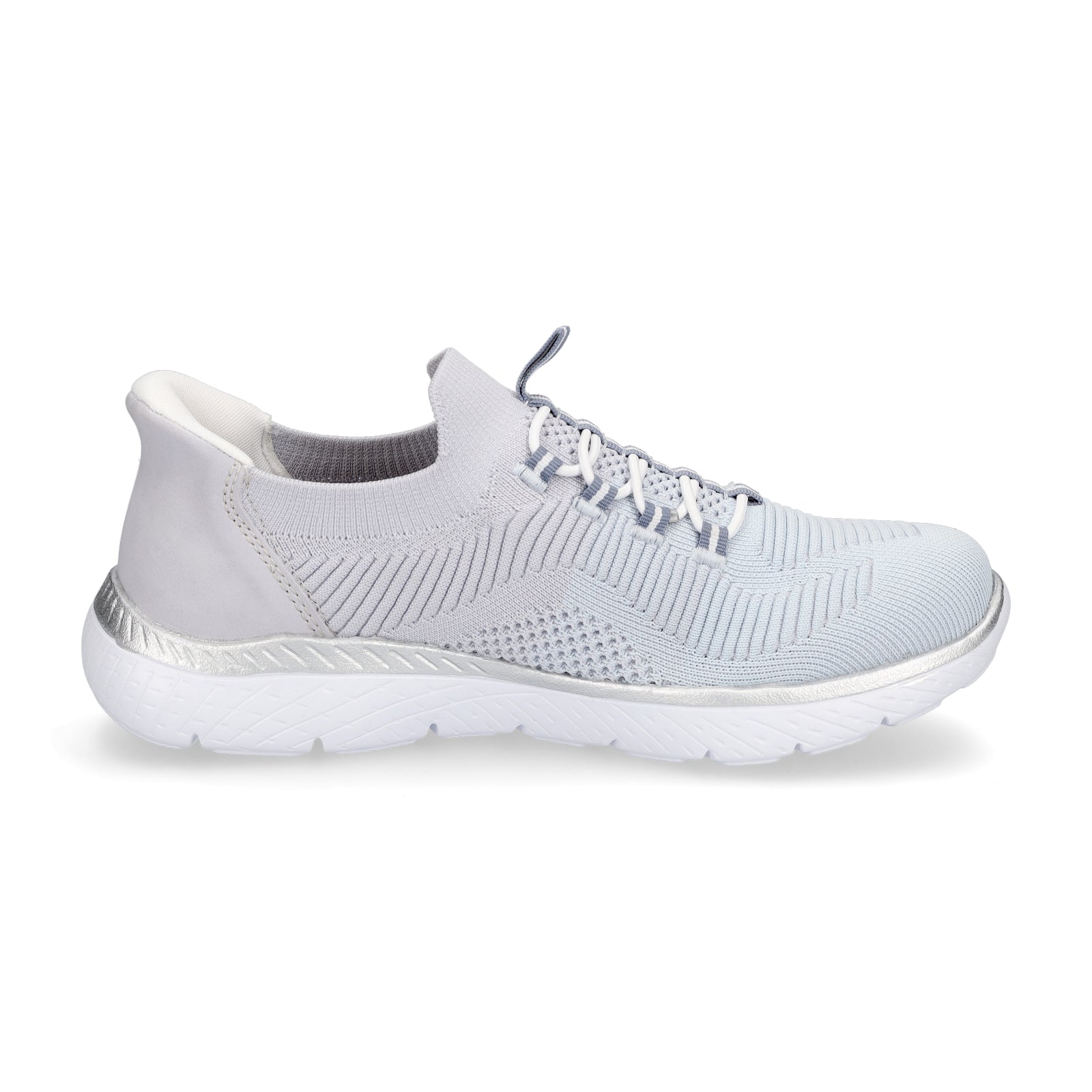 Rieker Damen Slipper blau lila