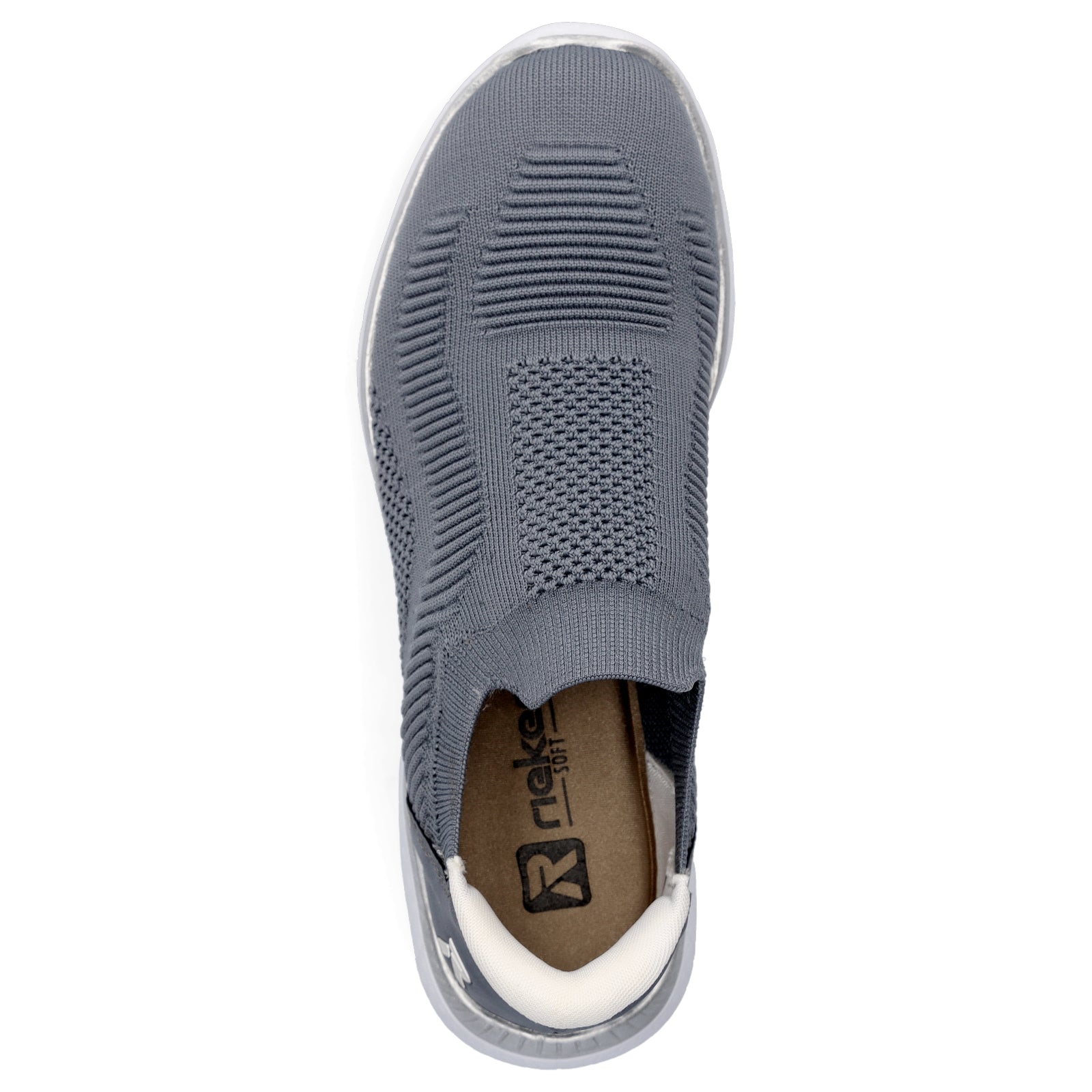 Rieker Damen Slipper blau