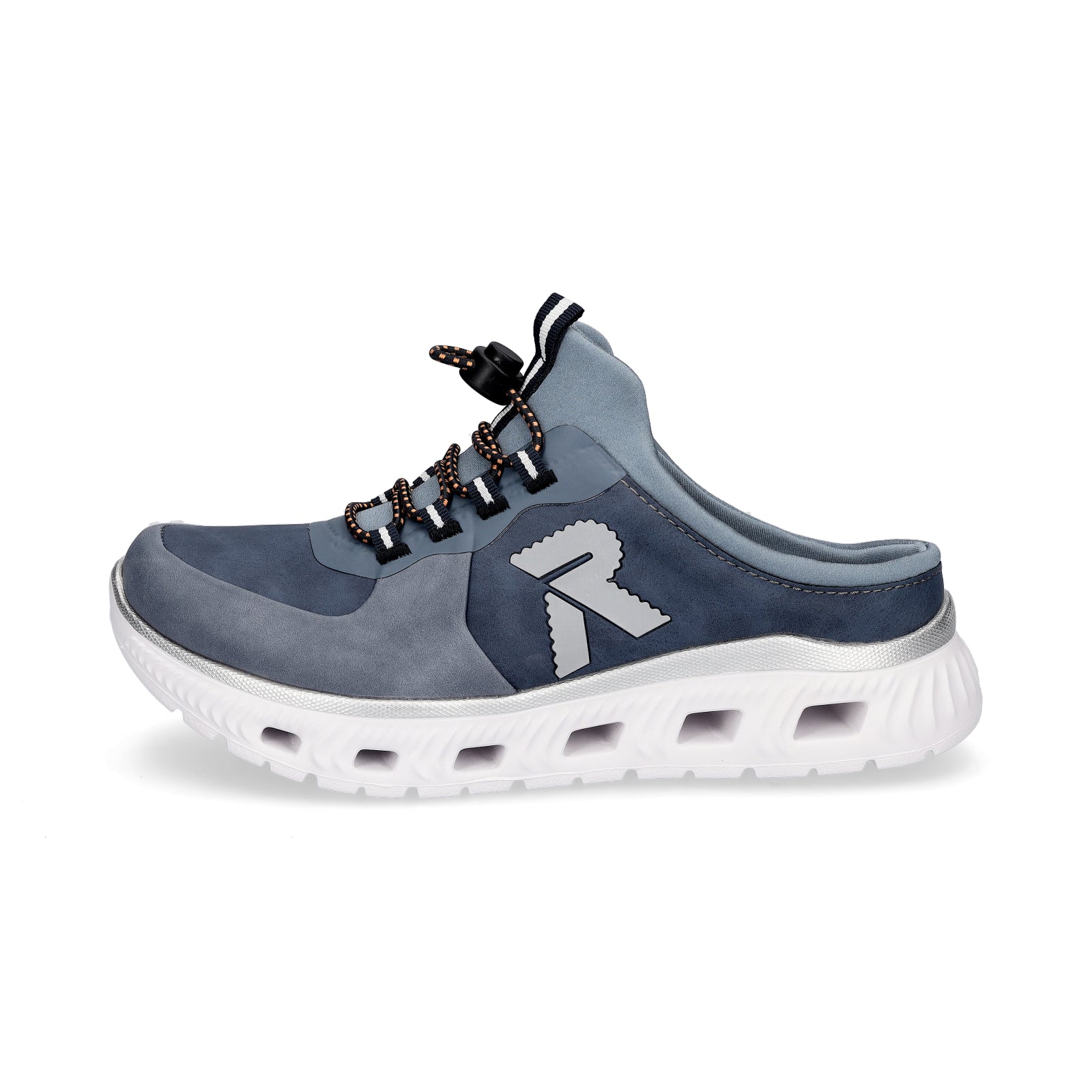 Rieker Damen Slipper blau