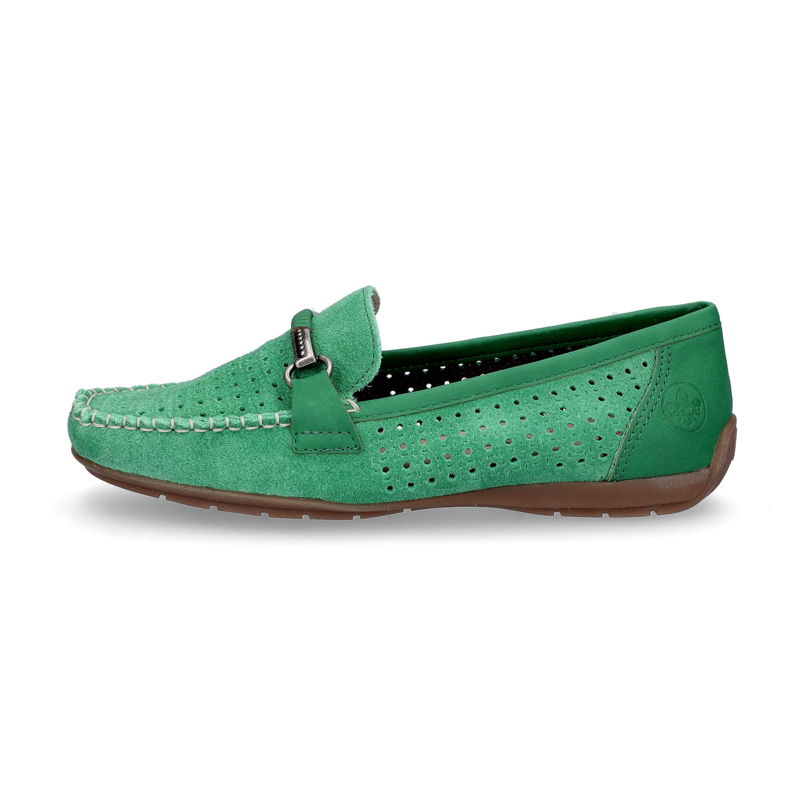 Rieker women's slippers green