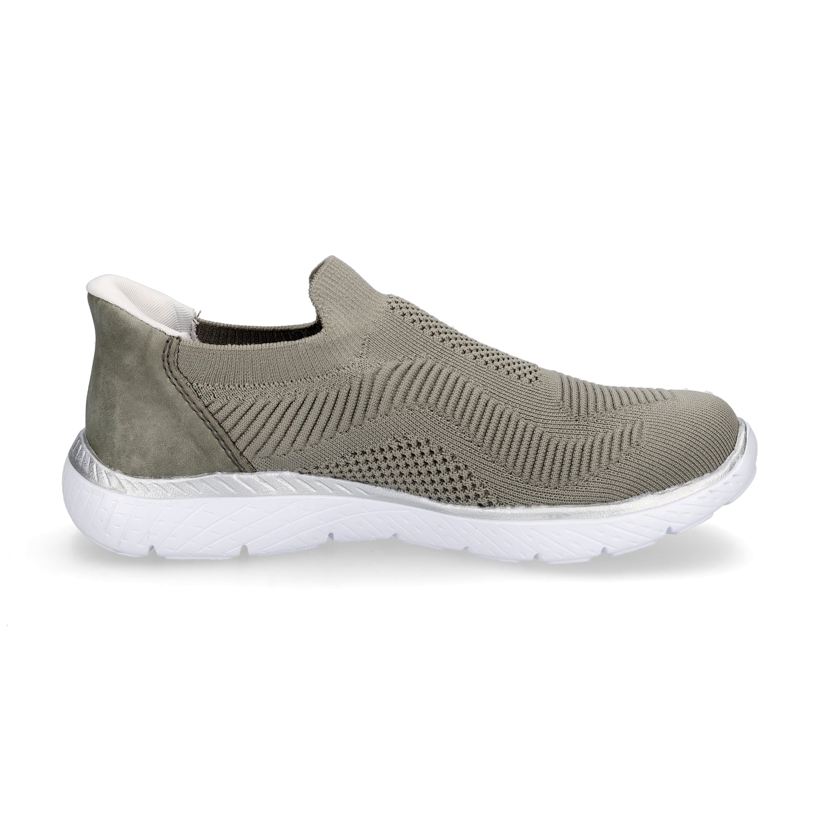 Rieker Damen Slipper grün