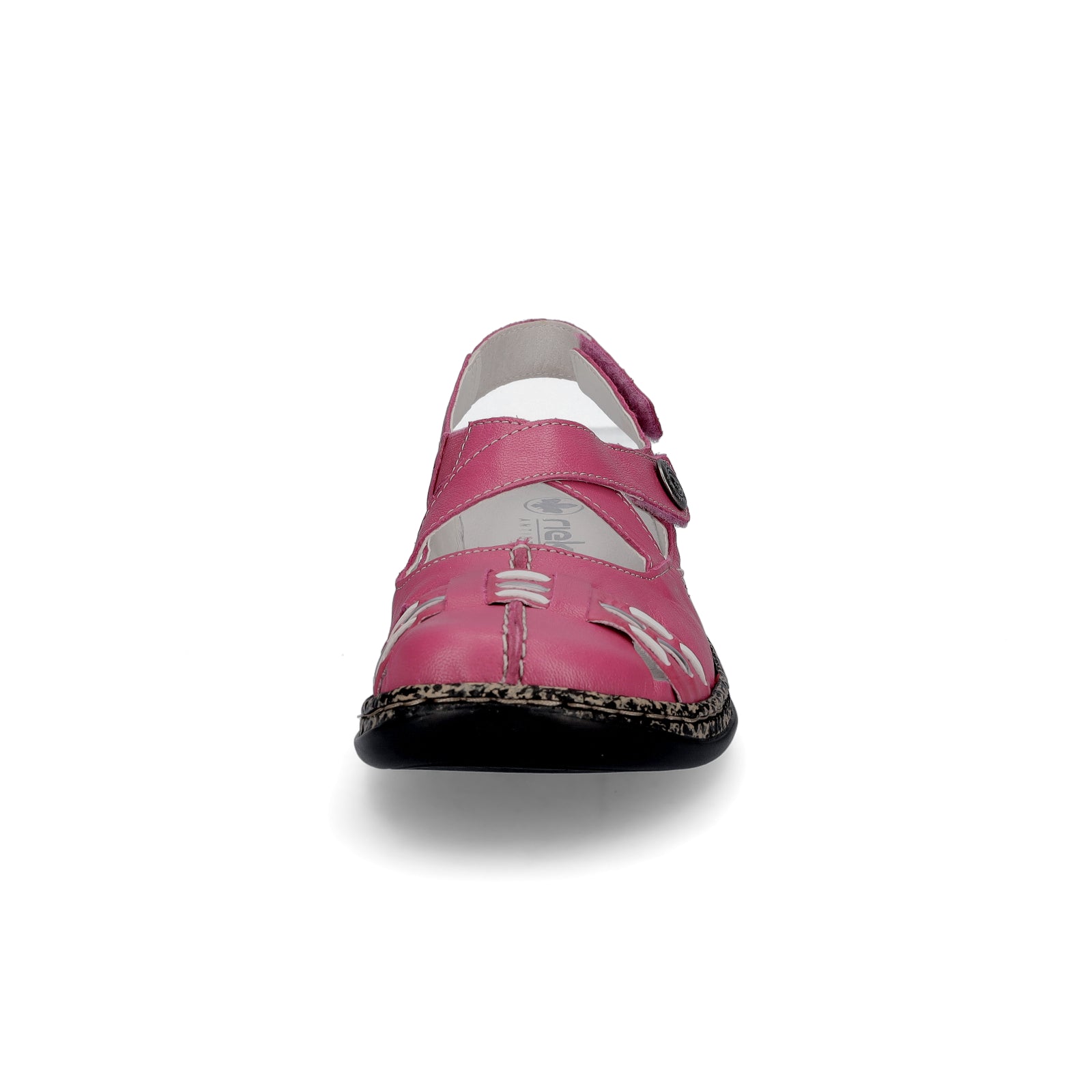 Rieker women's slippers fuchsia