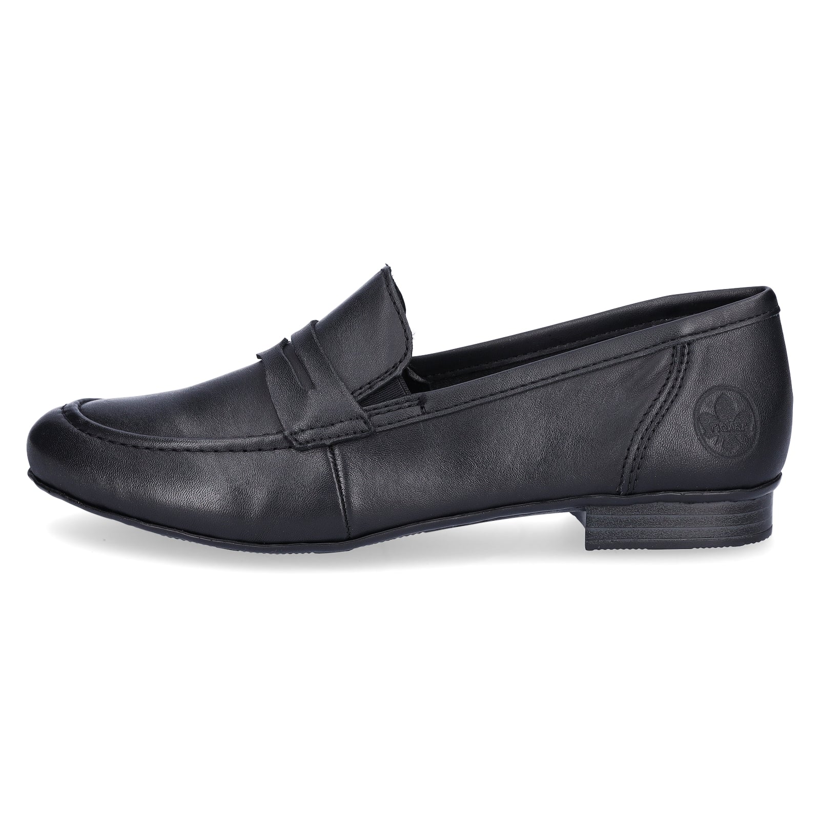 Rieker women's loafers black