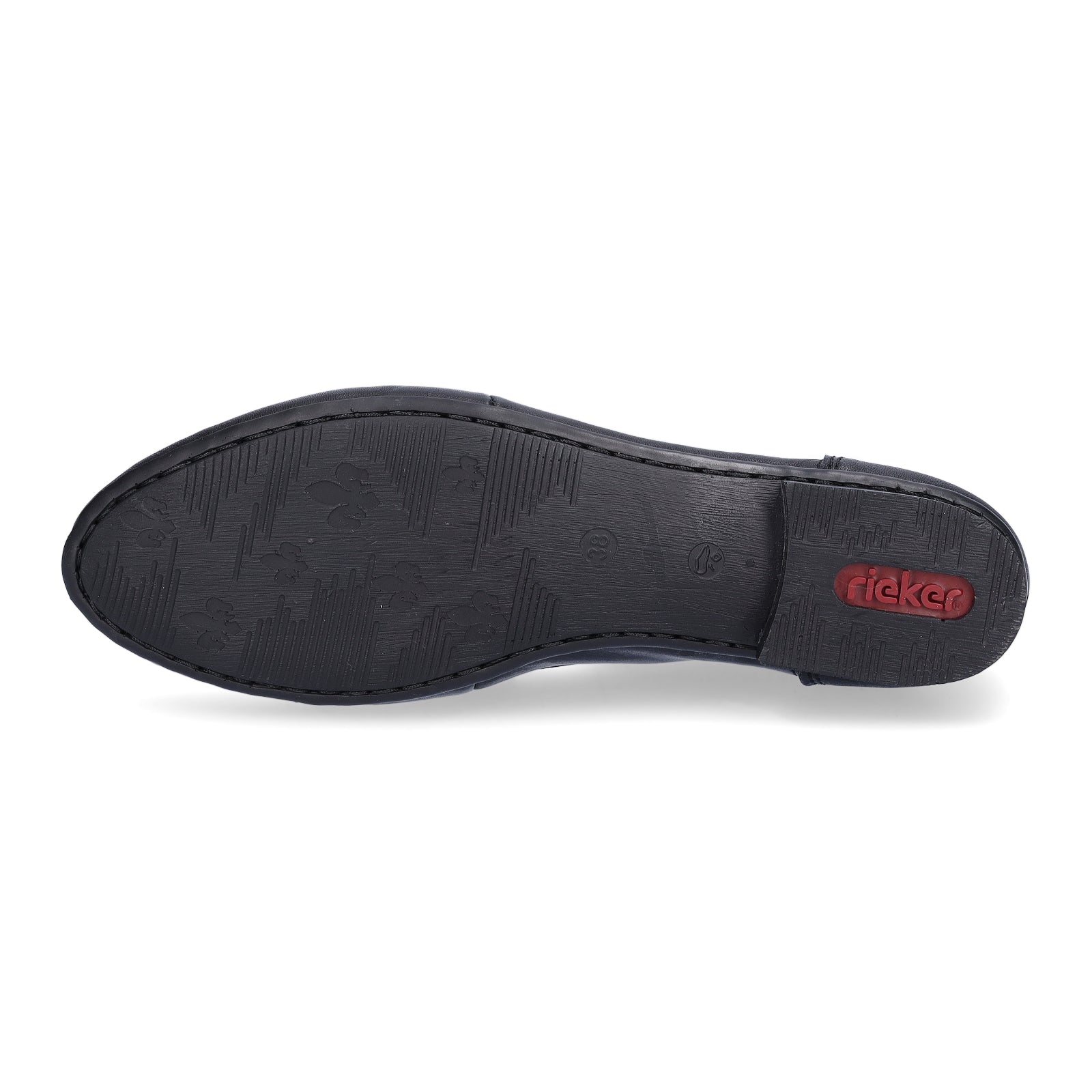 Rieker women's loafers black