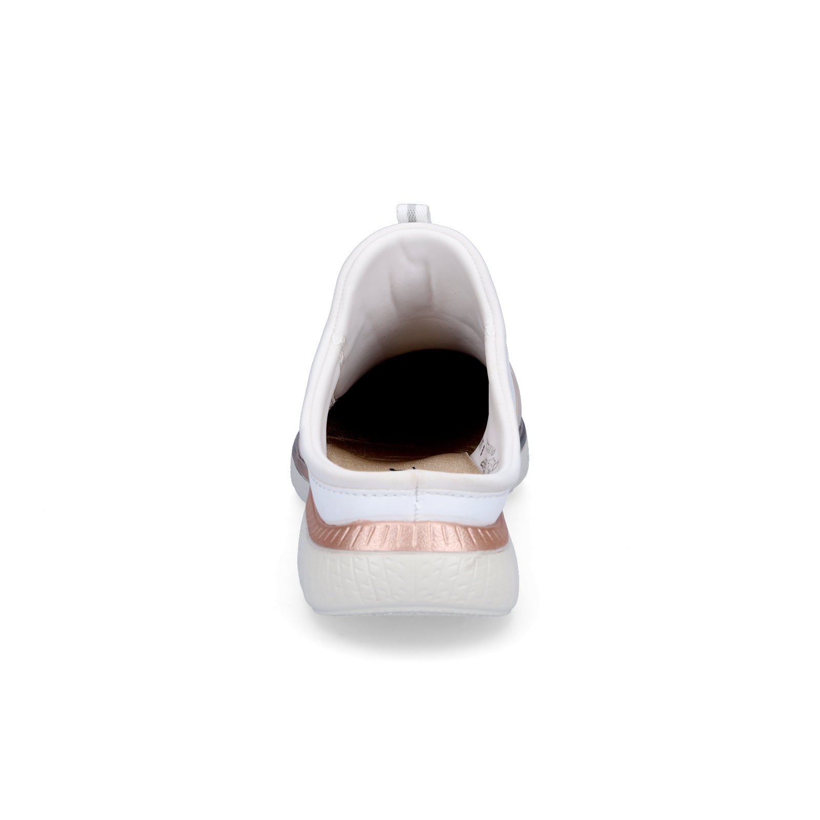 Rieker Damen Slipper weiß rosa