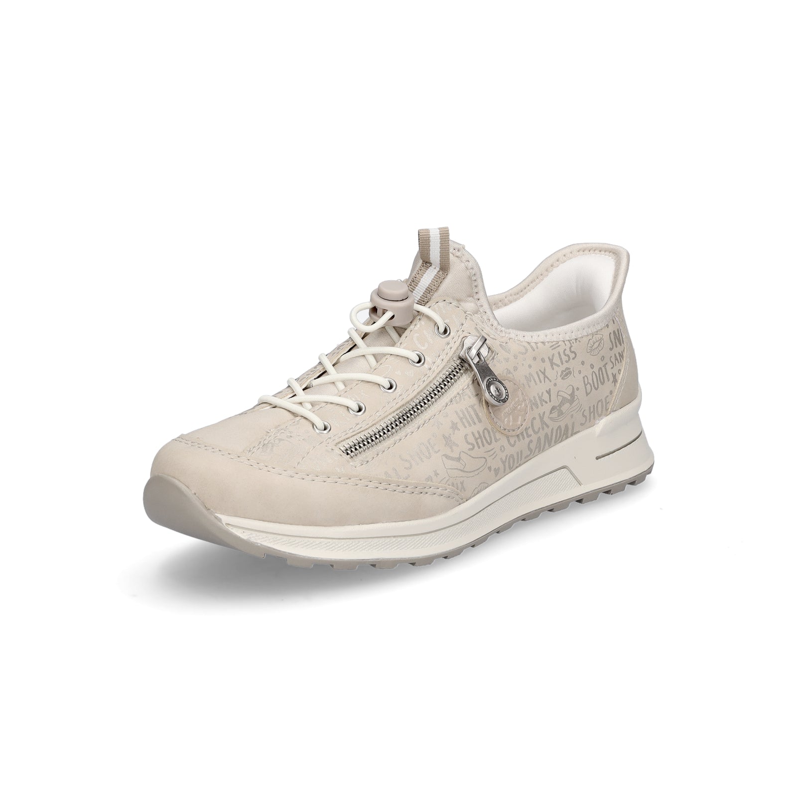 Rieker Damen Slipper beige