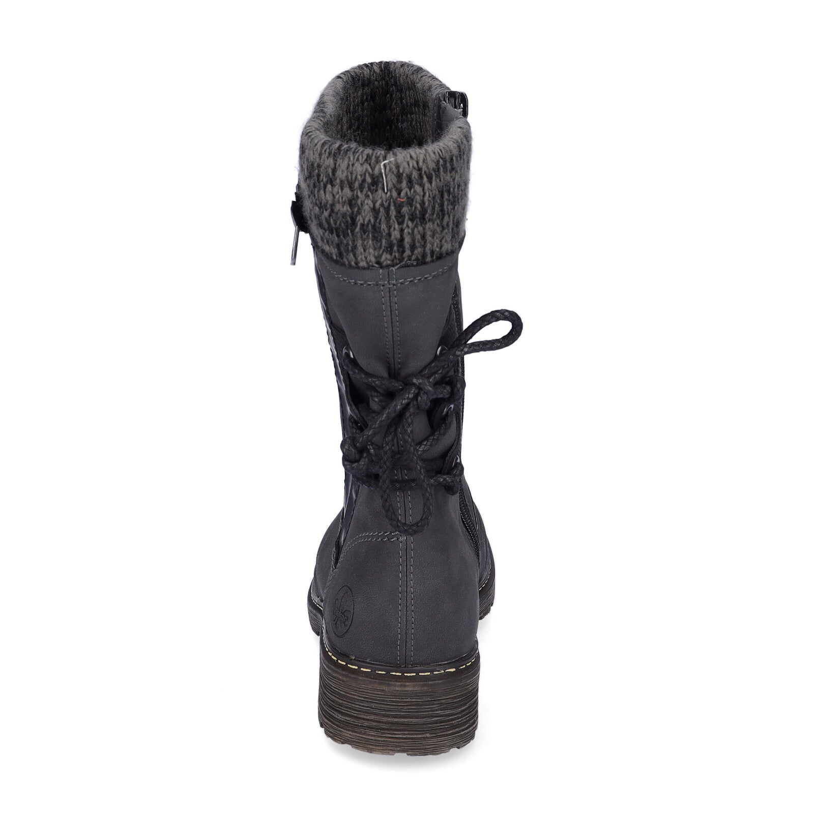 Rieker Damen Halbschaft Stiefel grau