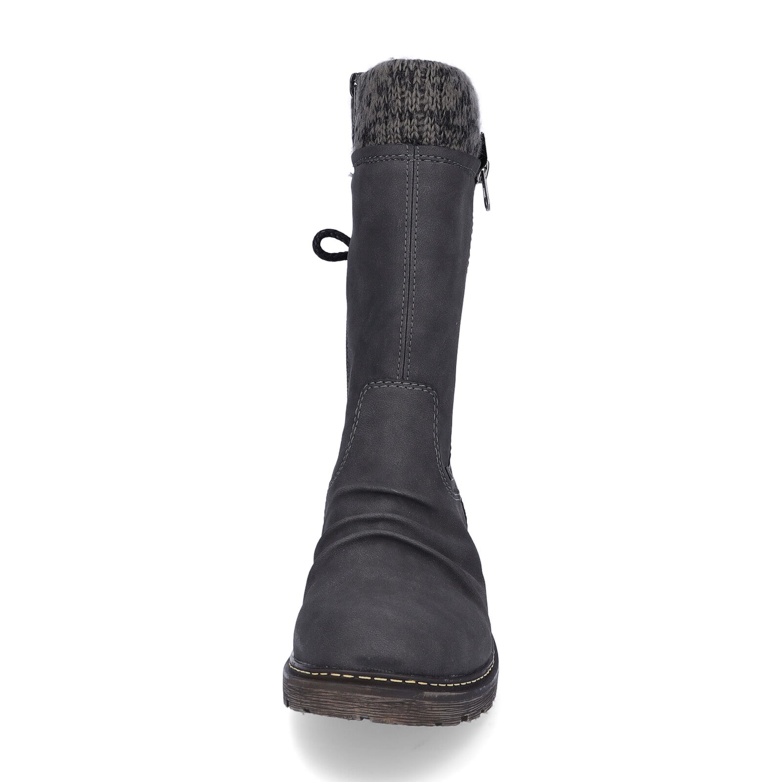 Rieker Damen Halbschaft Stiefel grau