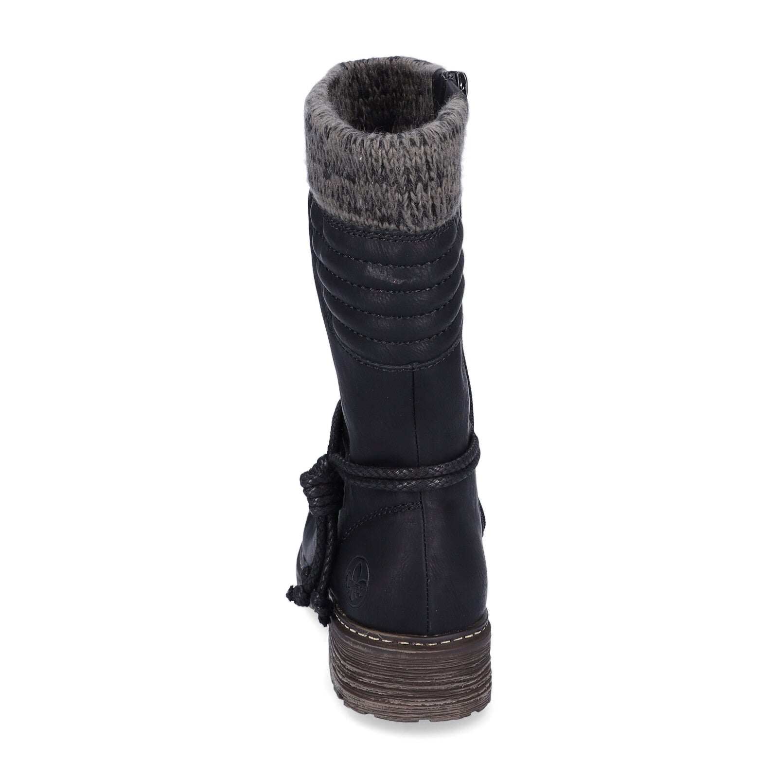 Rieker Damen Halbschaft Stiefel schwarz