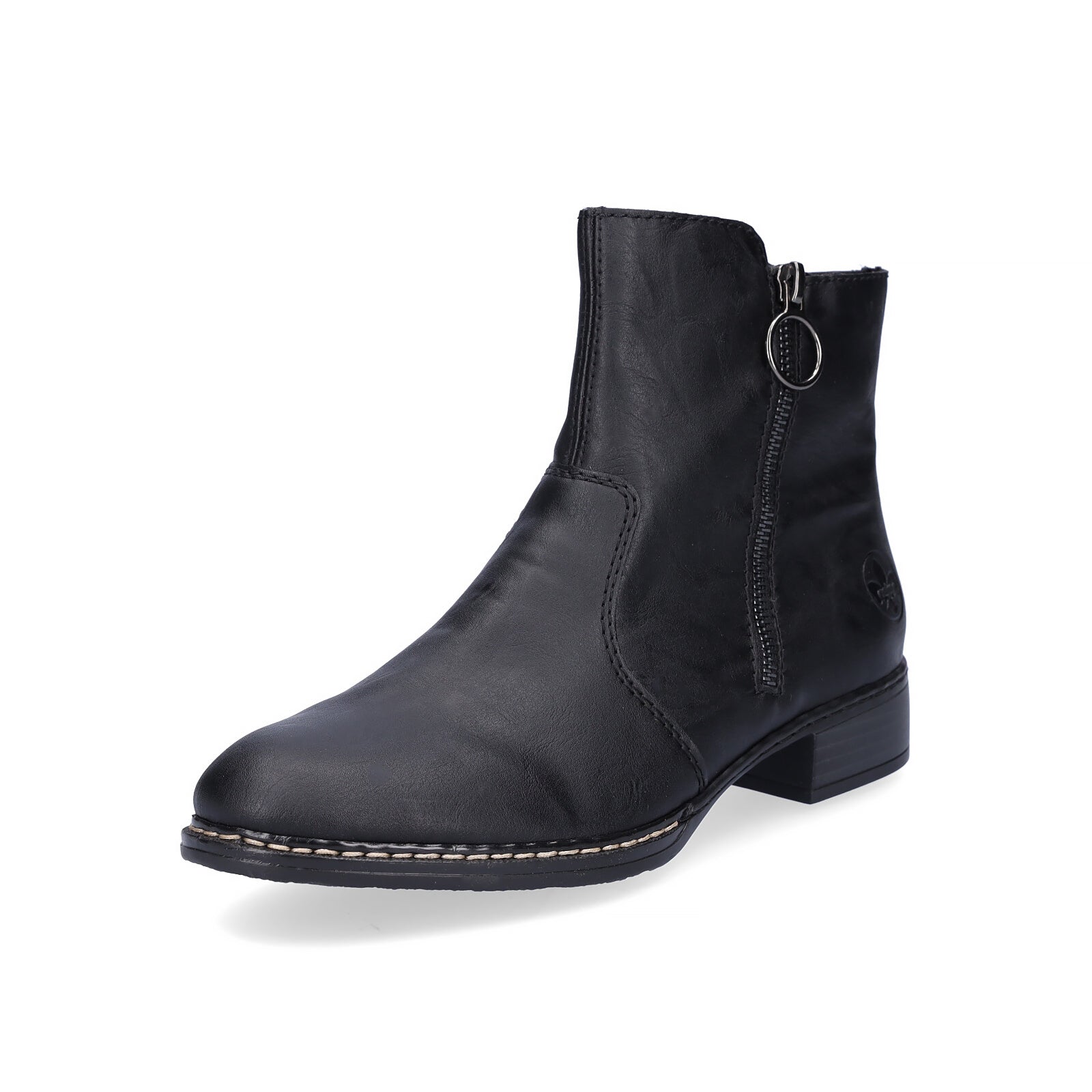 Rieker Damen Stiefelette schwarz