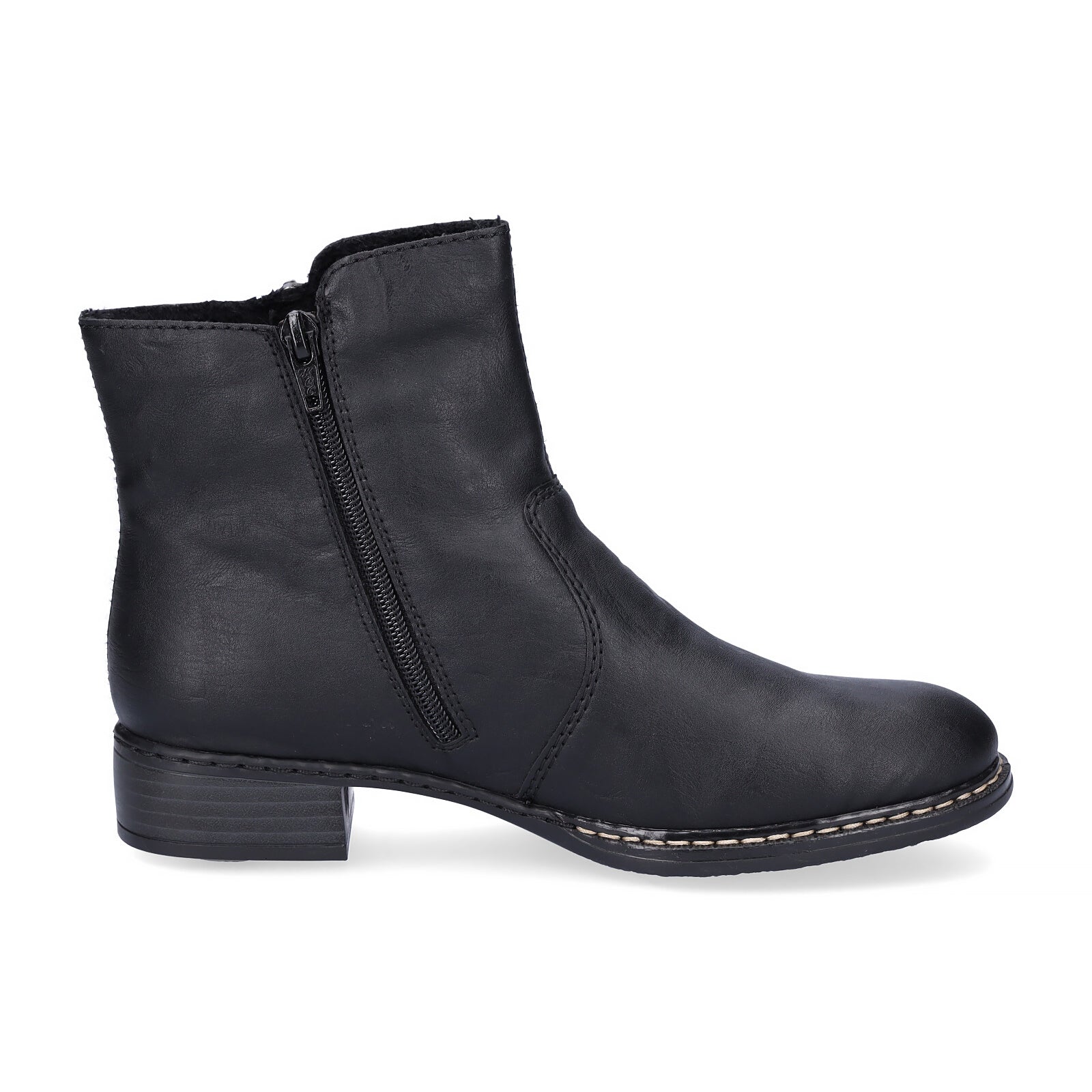 Rieker Damen Stiefelette schwarz