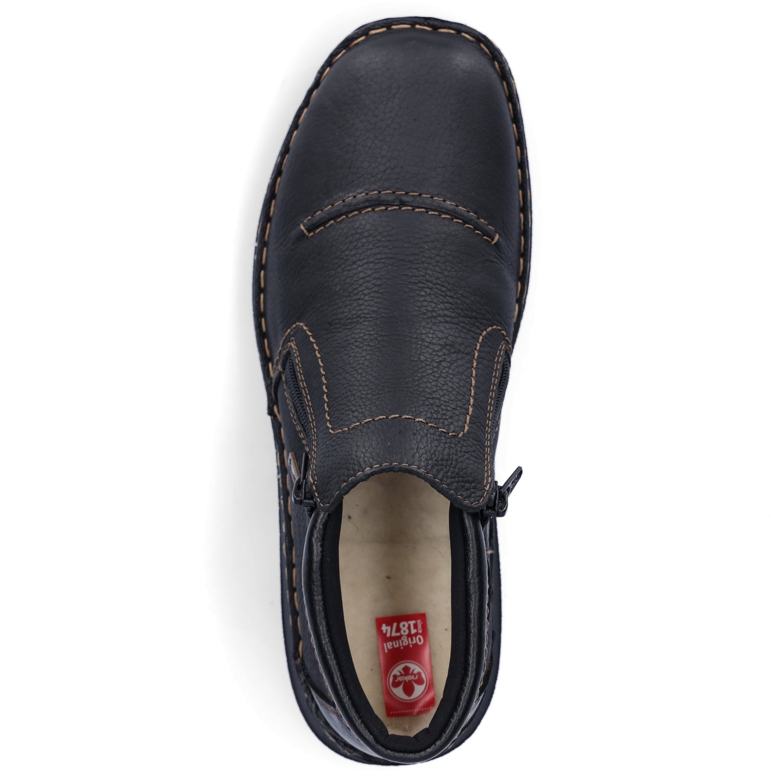 Rieker Herren Boot schwarz