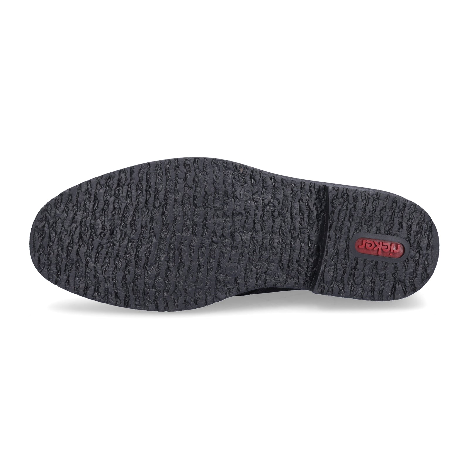 Rieker Herren Schnürschuh schwarz