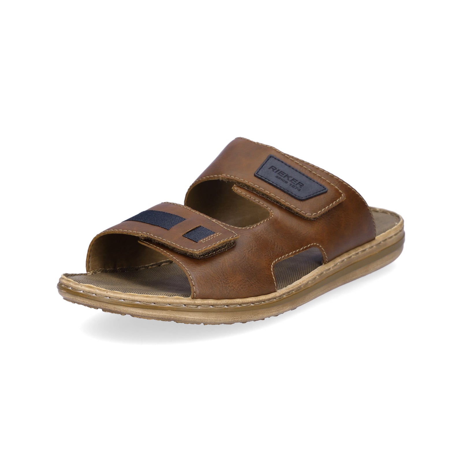 Rieker men's mules brown