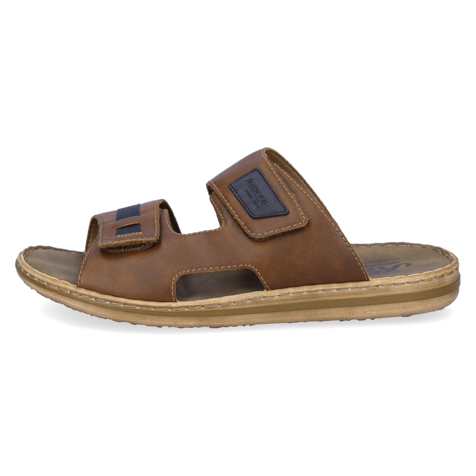 Rieker men's mules brown
