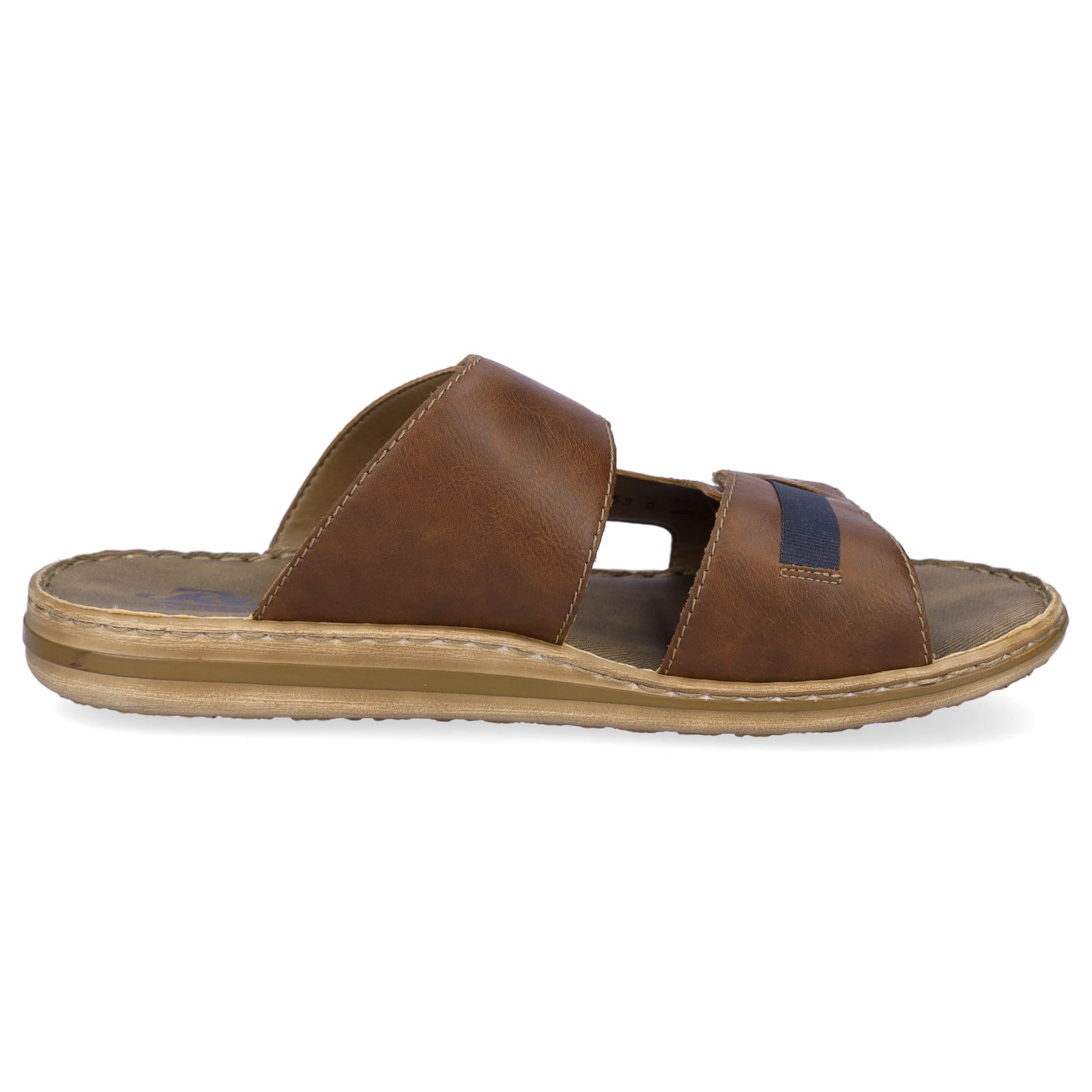 Rieker men's mules brown
