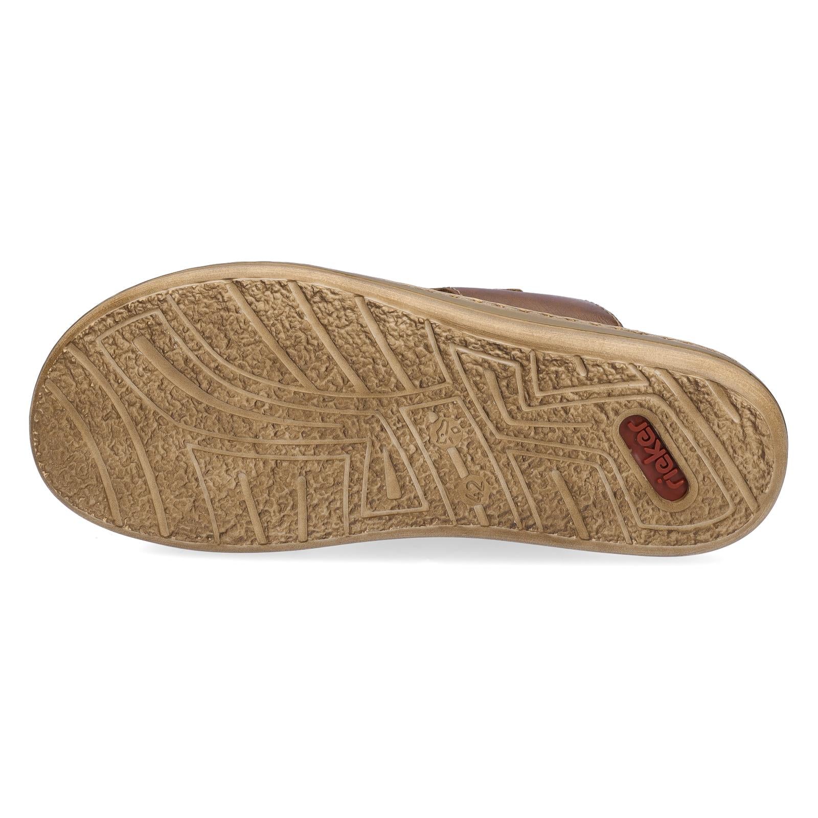 Rieker men's mules brown