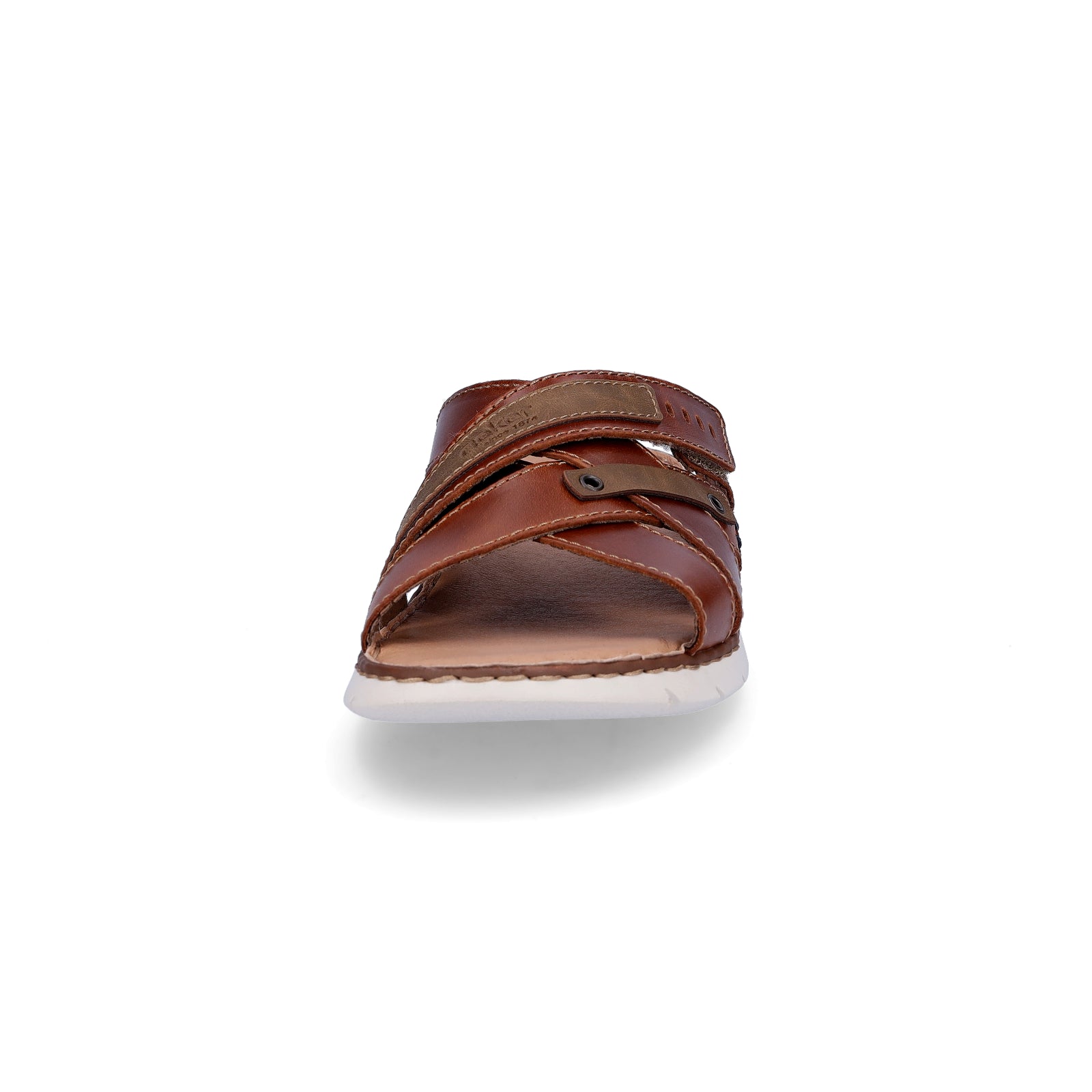 Rieker Herren Pantolette braun