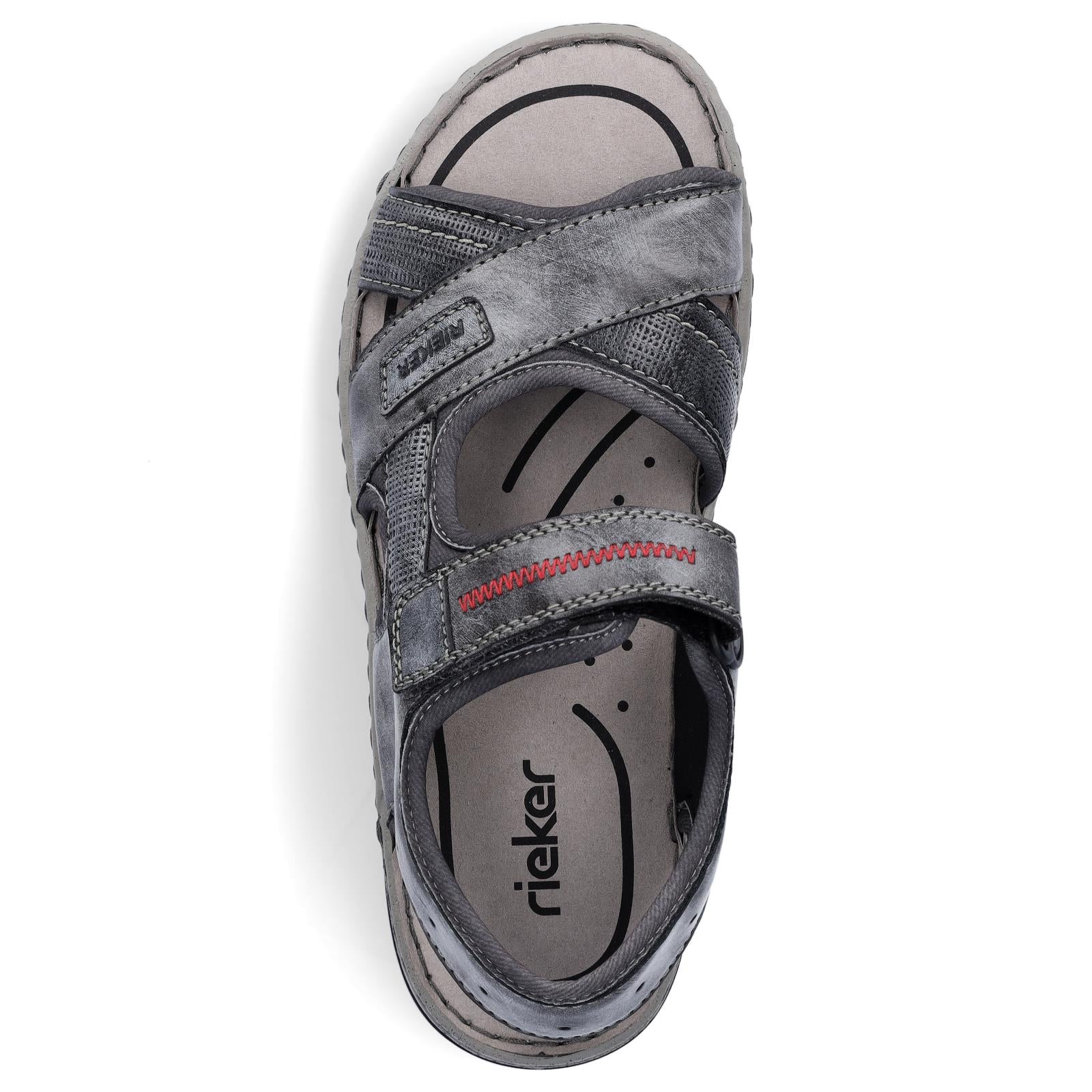 Rieker Herren Sandale blau