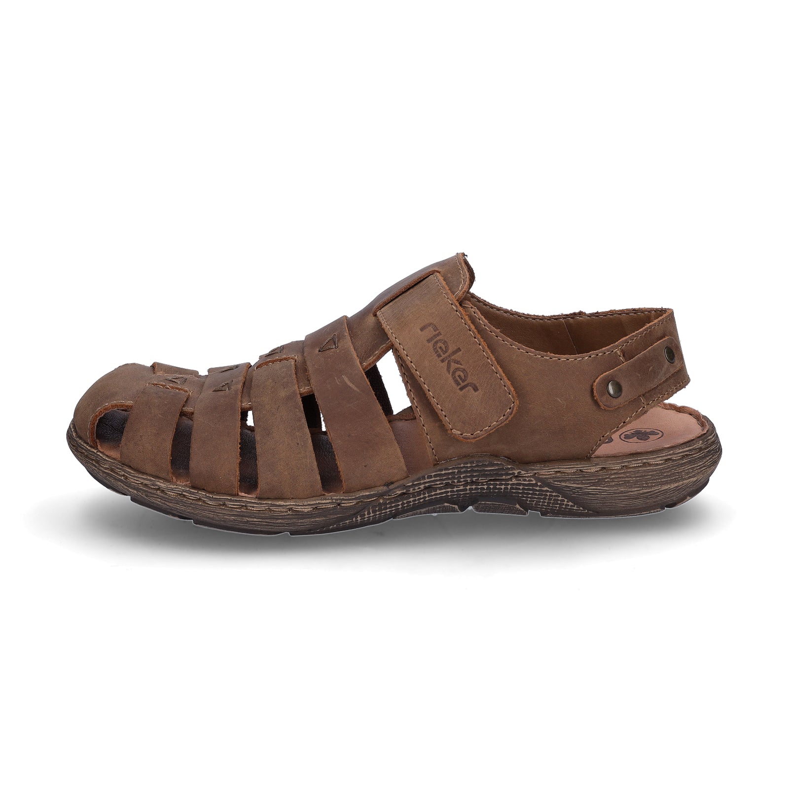 Rieker men's sandal brown