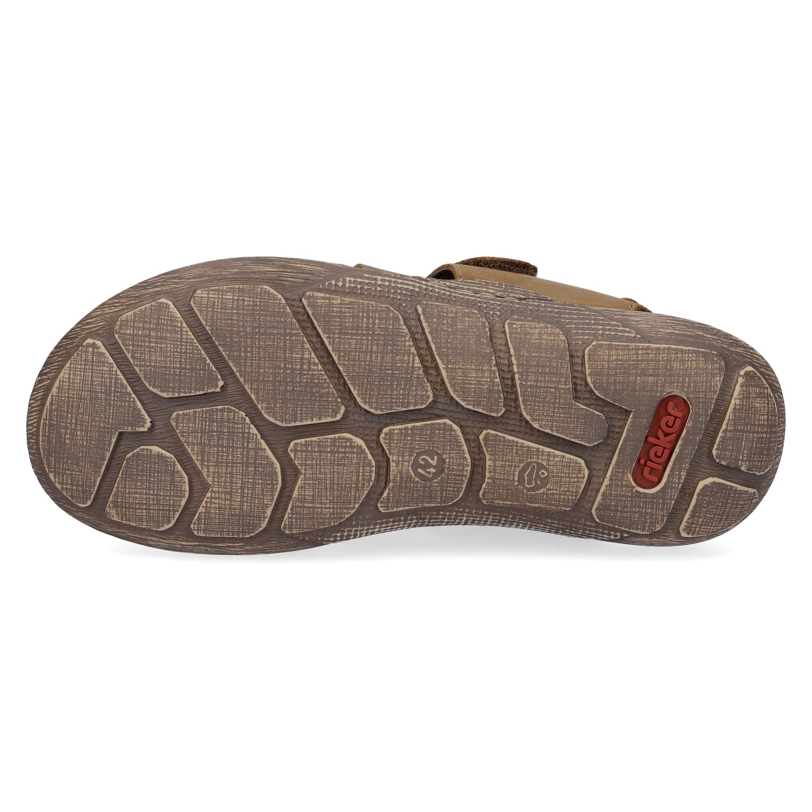 Rieker men's sandal brown
