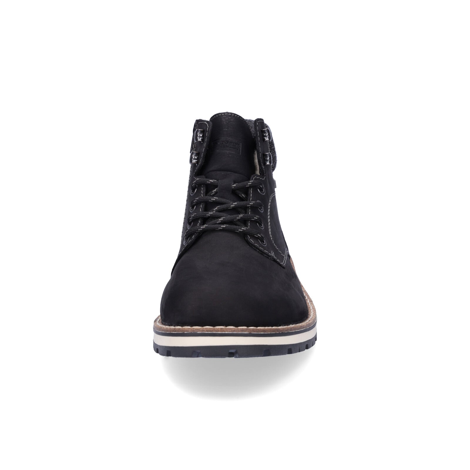 Rieker men's lace-up boot black