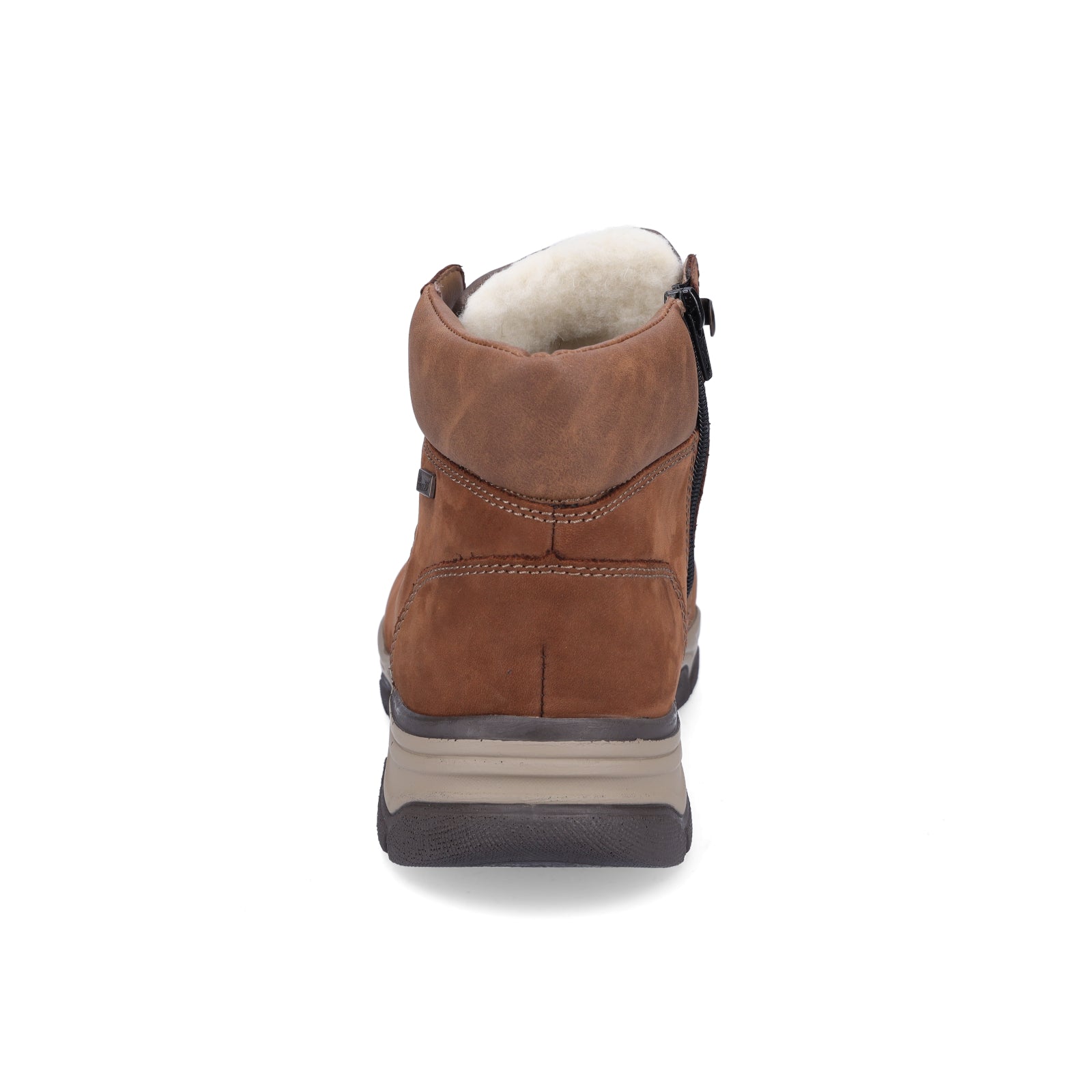 Rieker men's lace-up boot brown