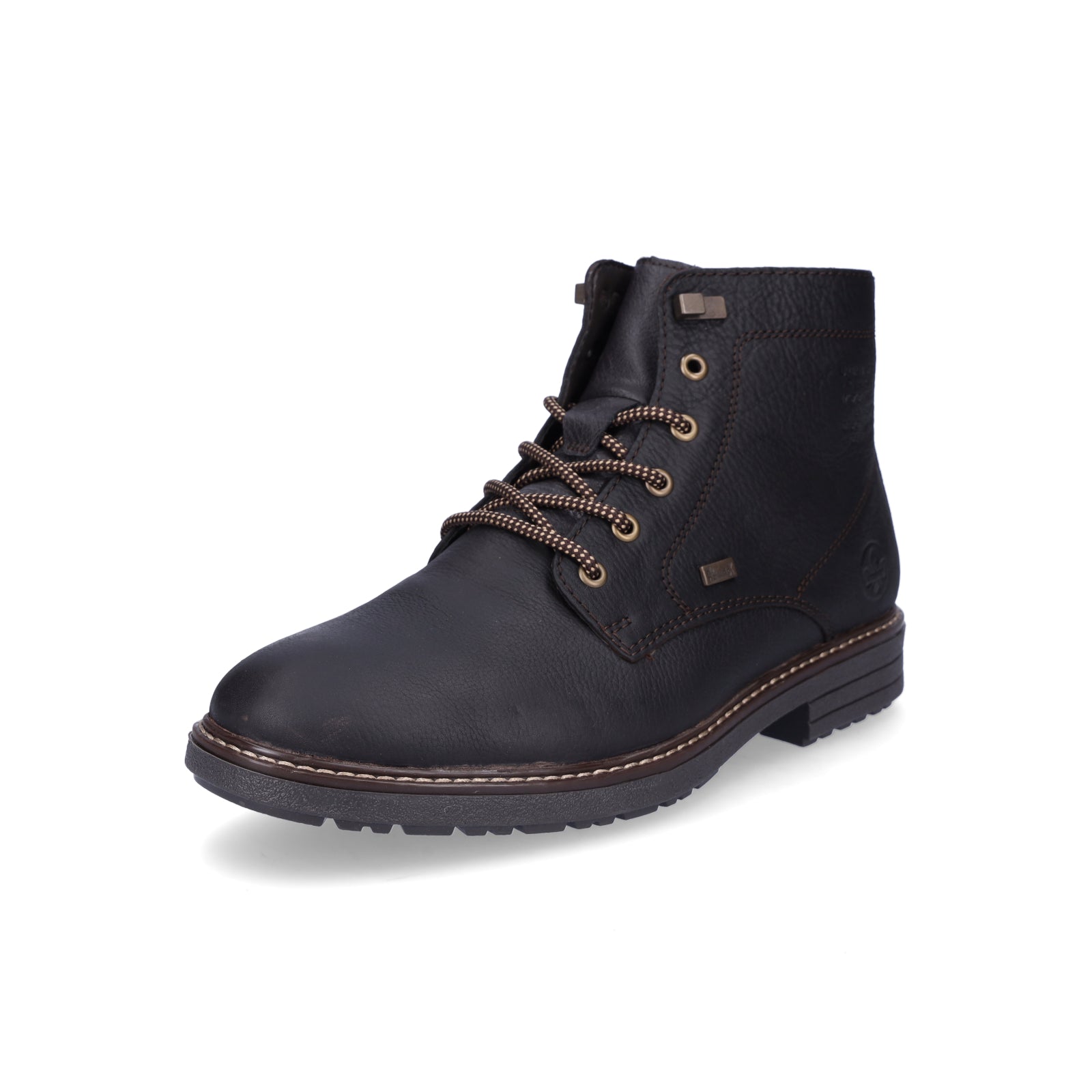 Rieker men's lace-up boot brown