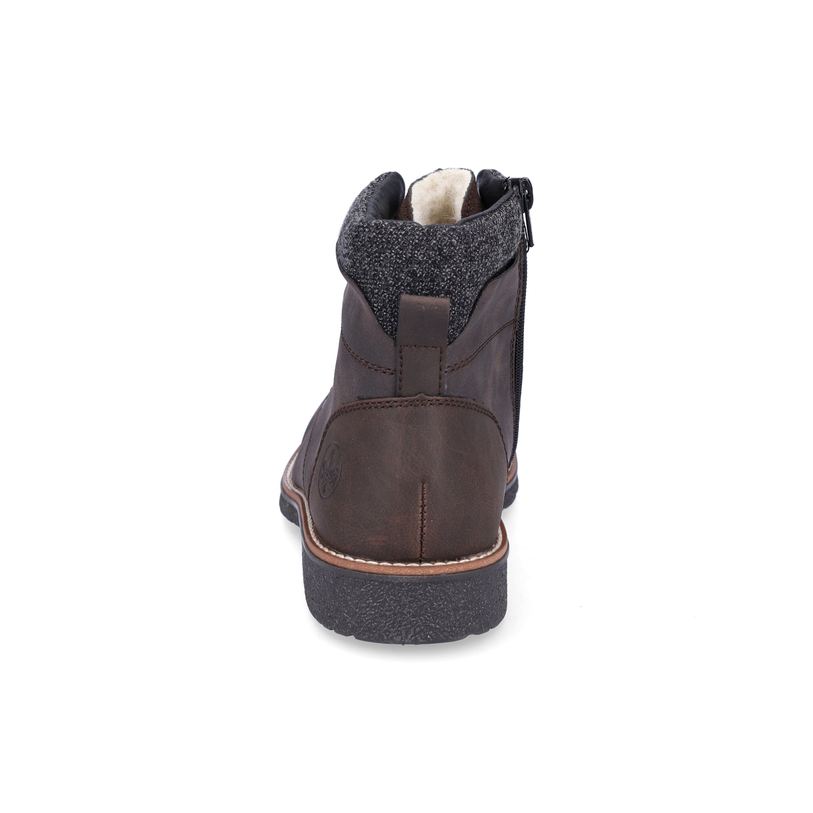 Rieker men's lace-up boot brown