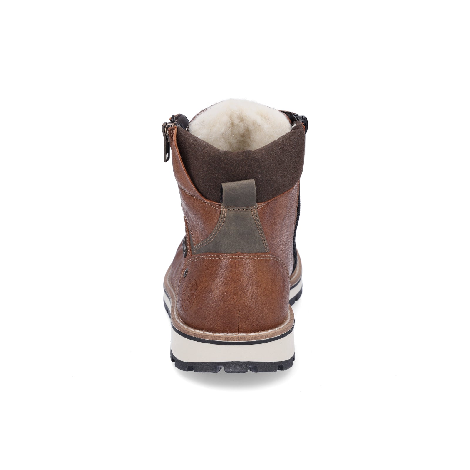 Rieker men's lace-up boot brown