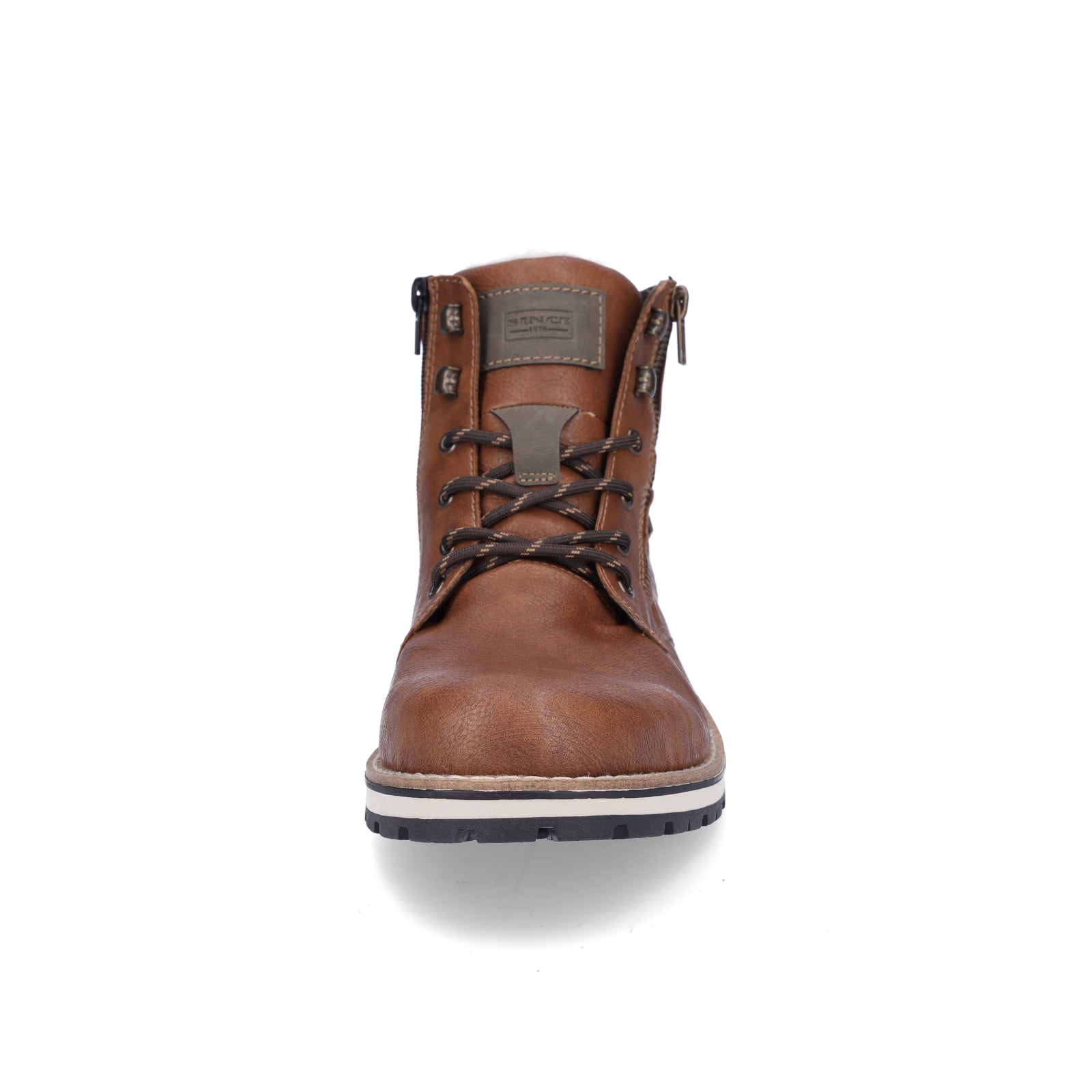 Rieker men's lace-up boot brown