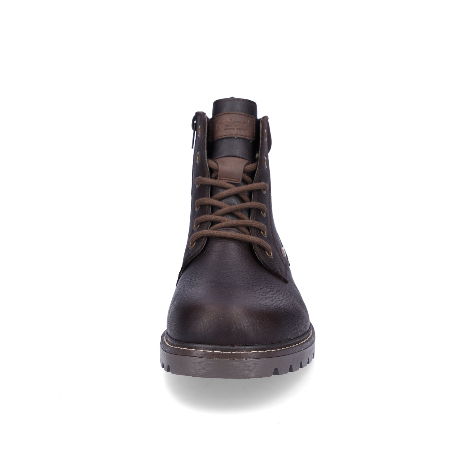 Rieker men's lace-up boot brown